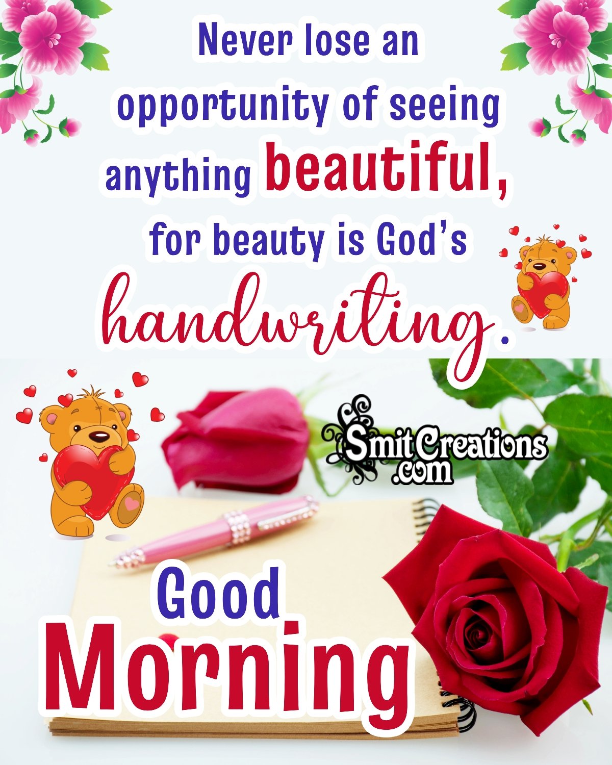 Beautiful Good Morning God Quote