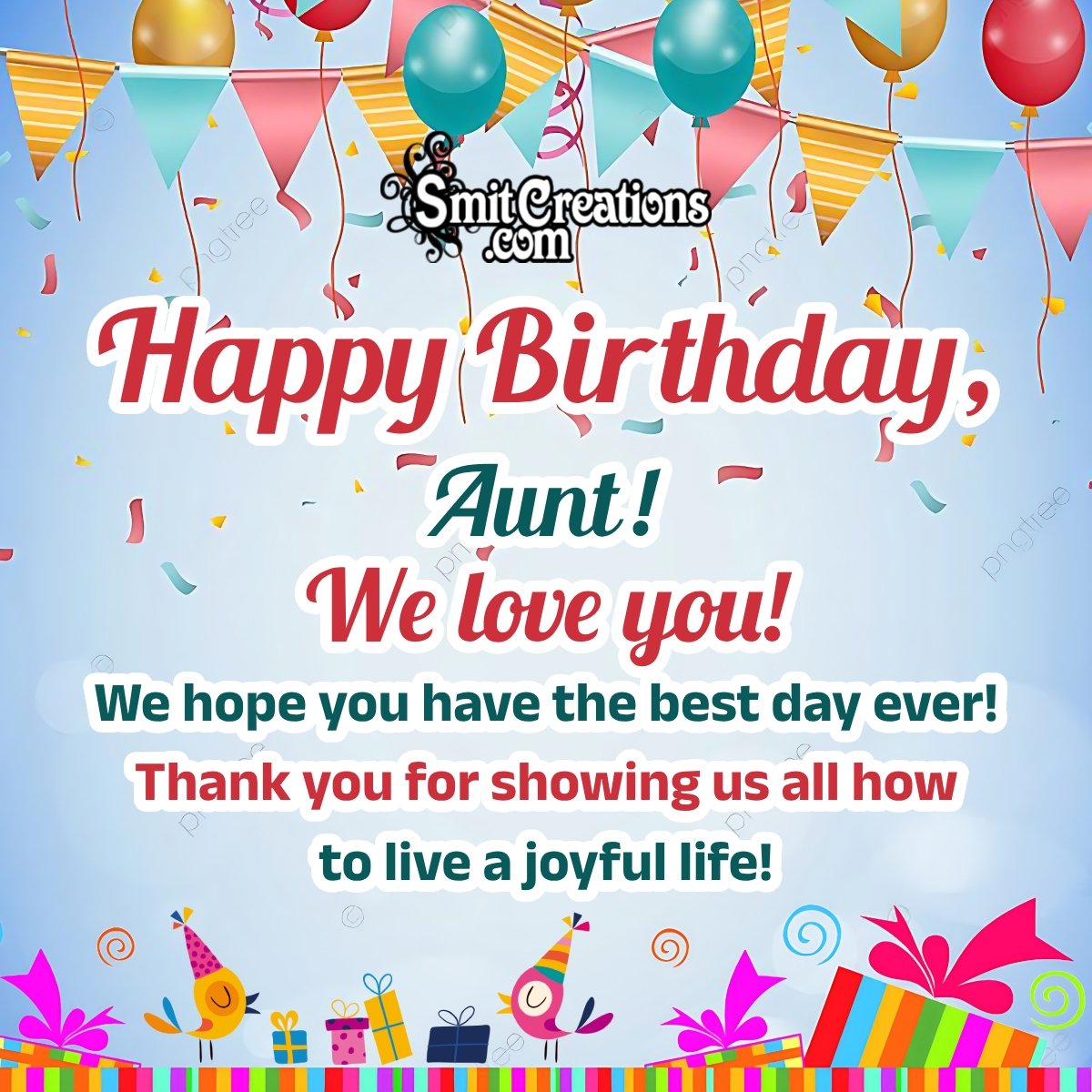 Best Birthday Wishes For Aunt