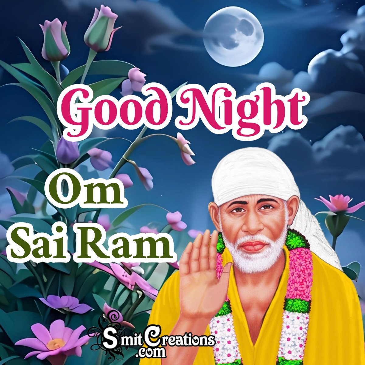 Good Night Om Sai Ram