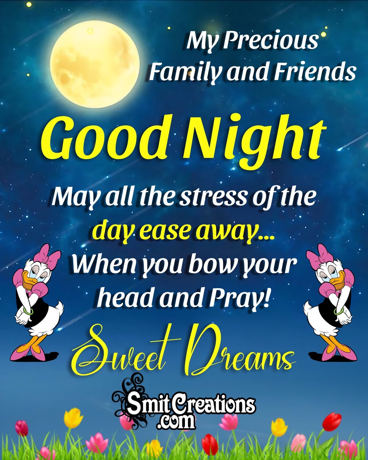 Good Night Wishes For Family And Friends