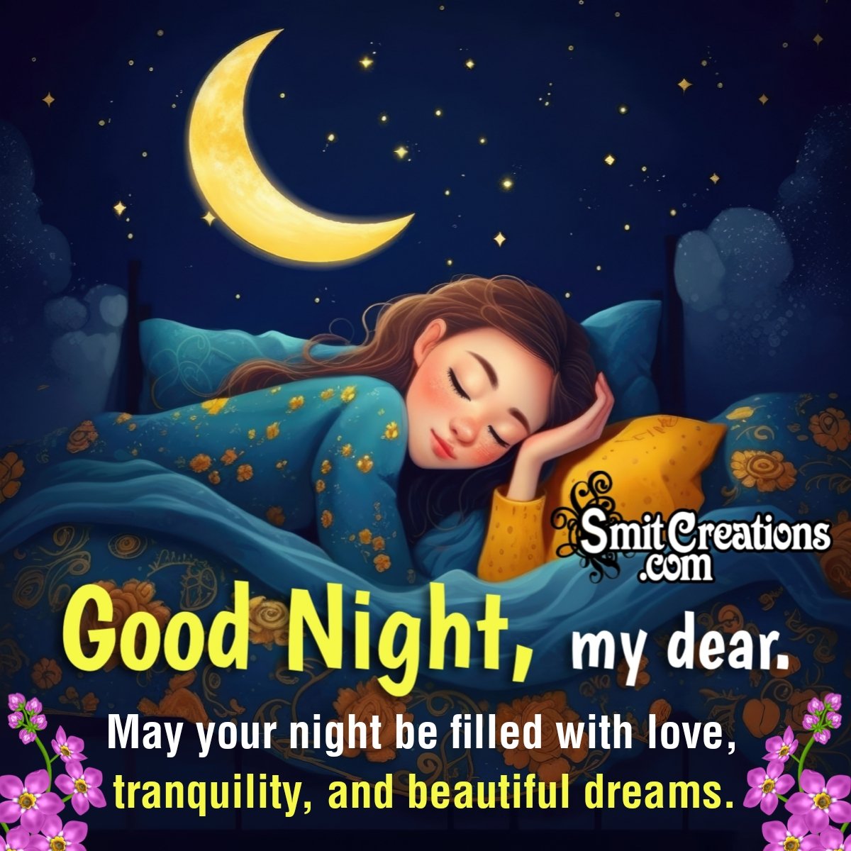 Good Night Wishes My Dear