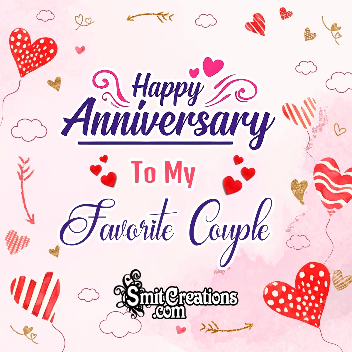 Happy Anniversary To My Favorite Couple
