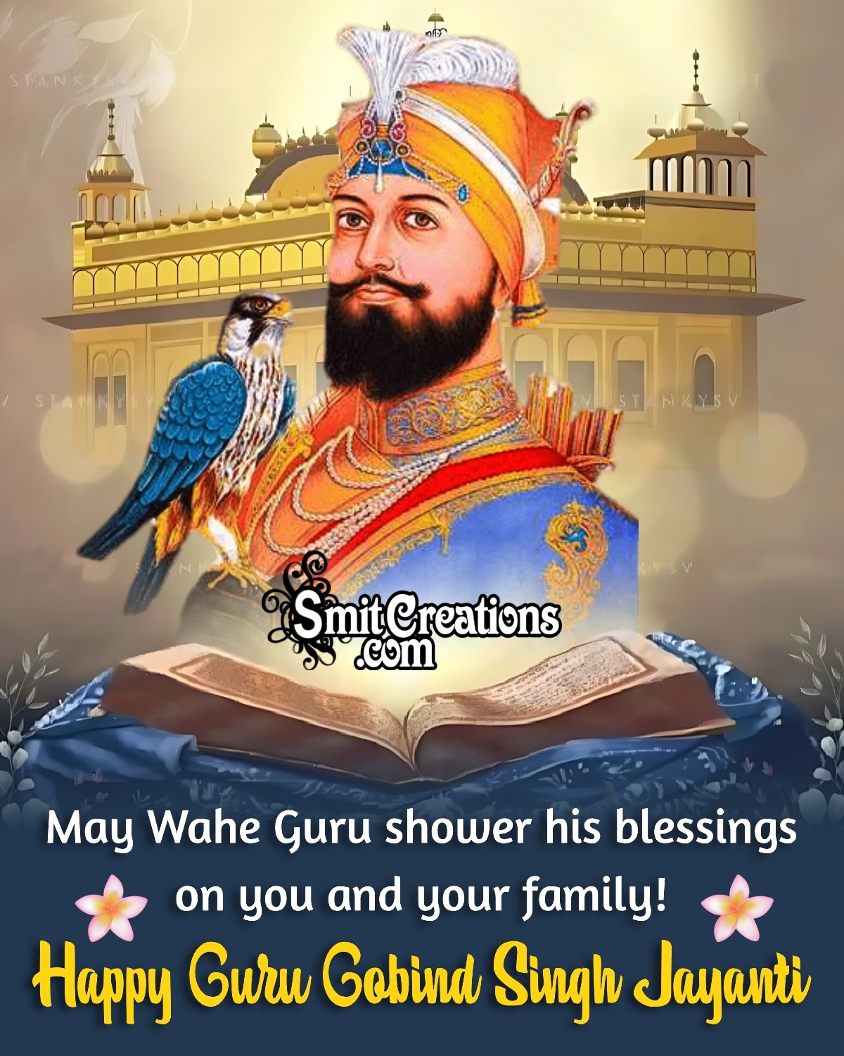 Happy Guru Gobind Singh Jayanti Wish Image