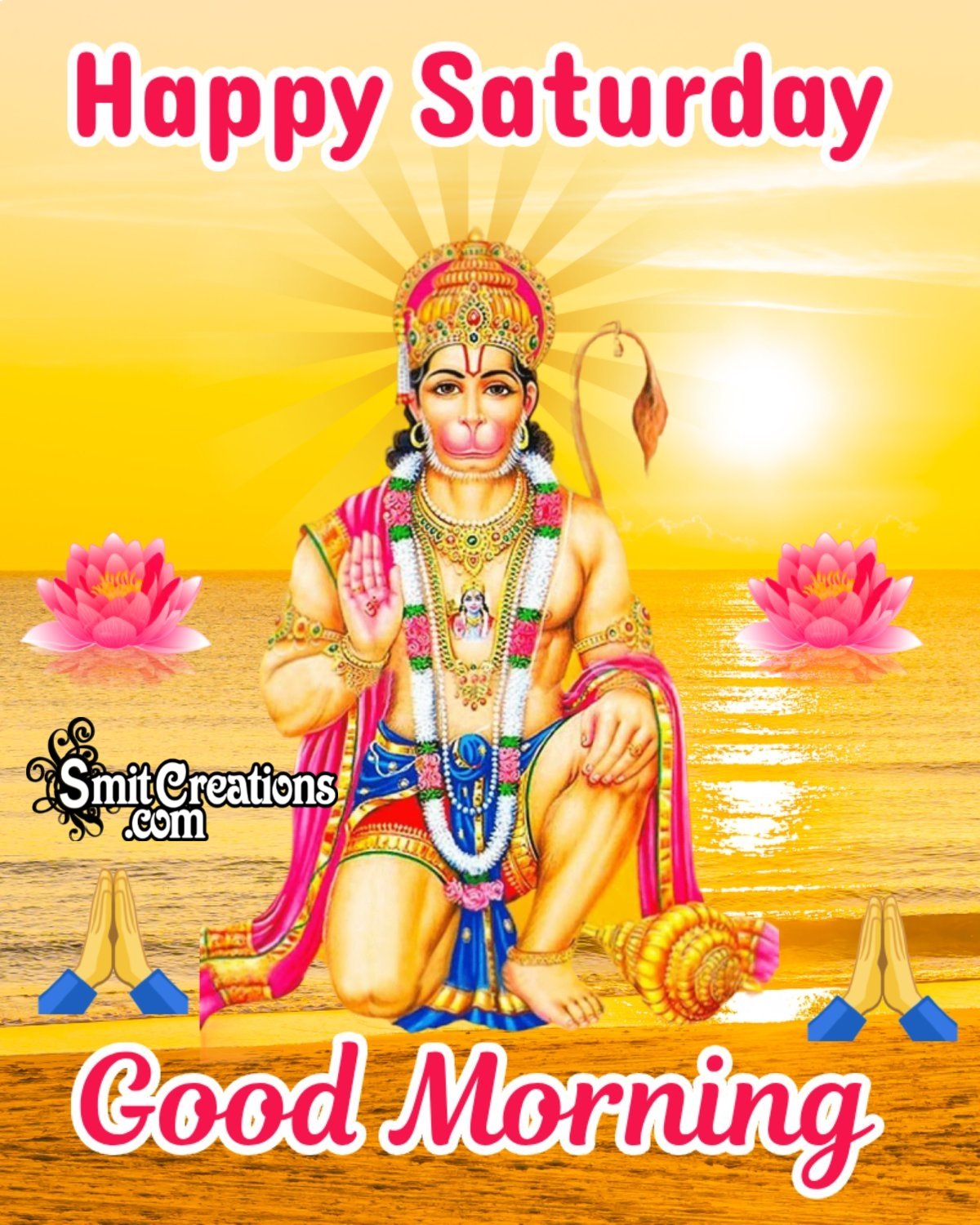 Happy Saturday Good Morning Hanuman Pic