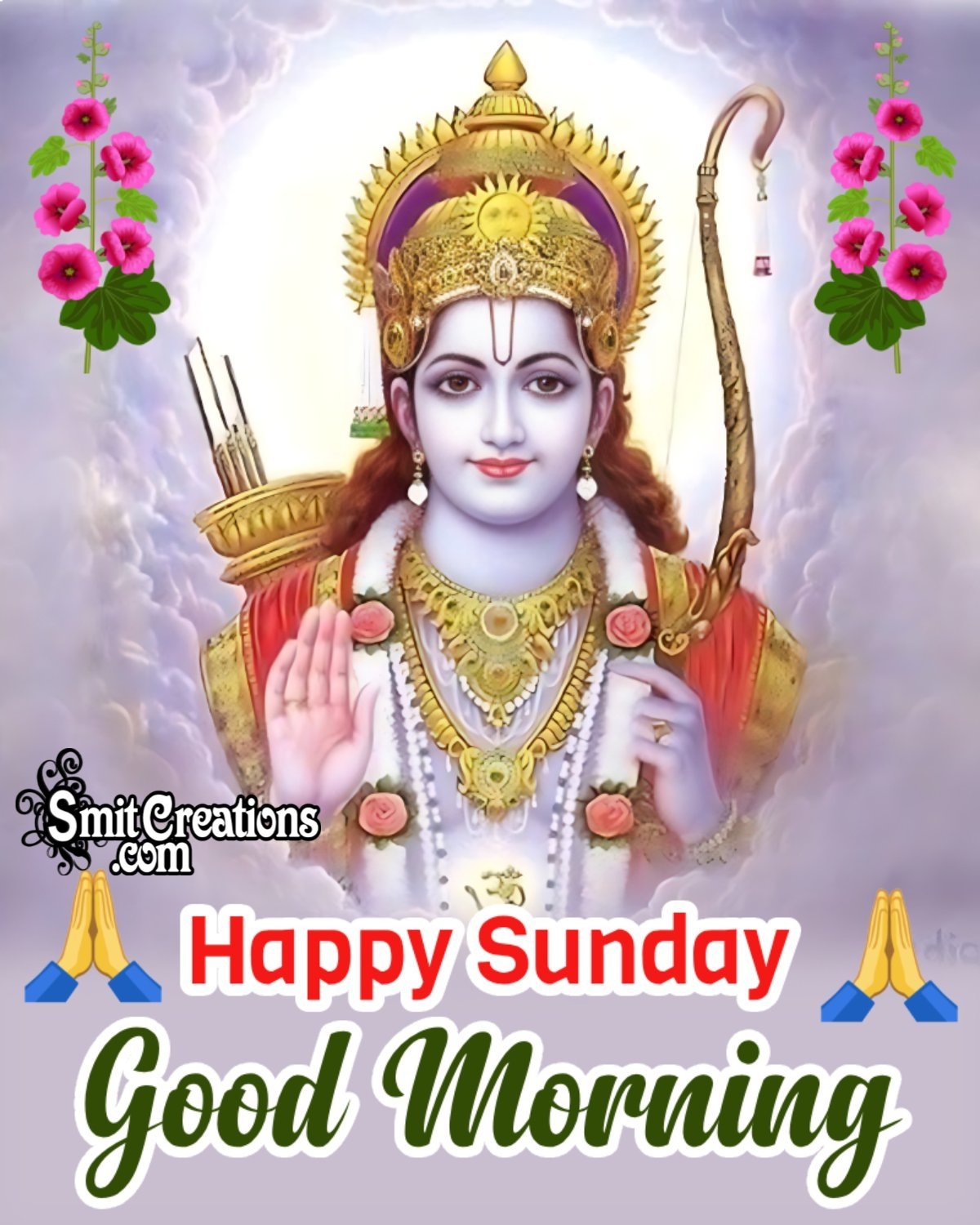 Happy Sunday Good Morning Ram Pic