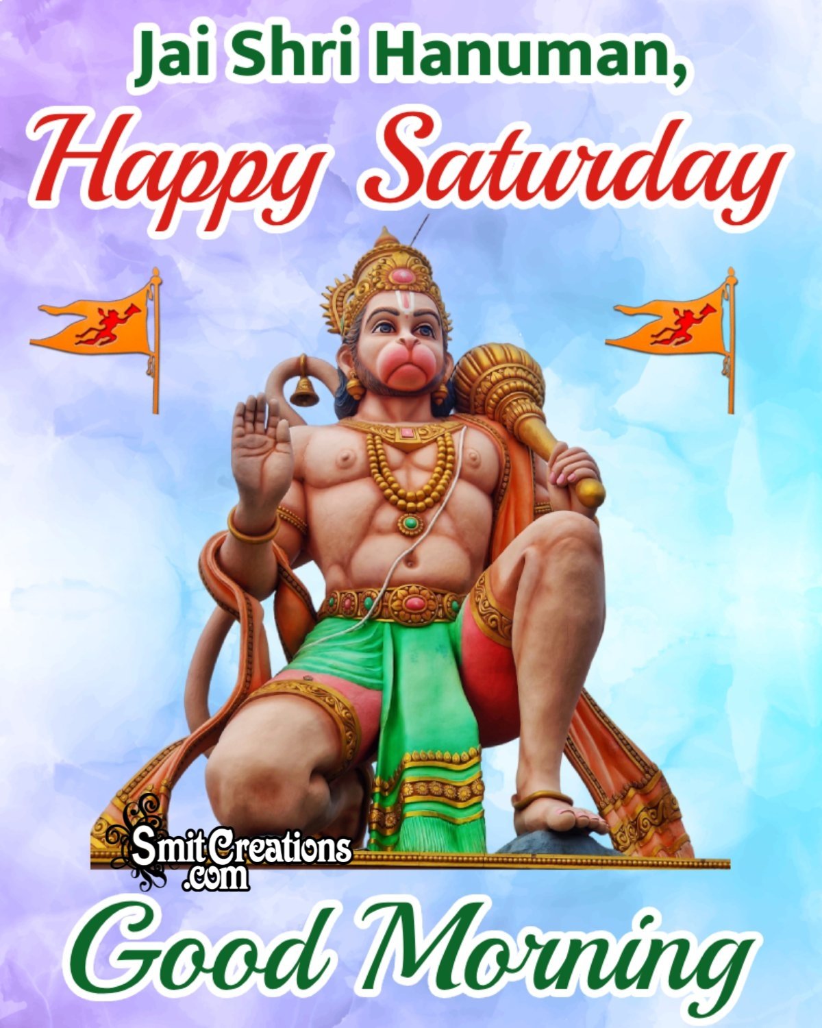 Jai Shri Hanuman Happy Saturday Good Morning