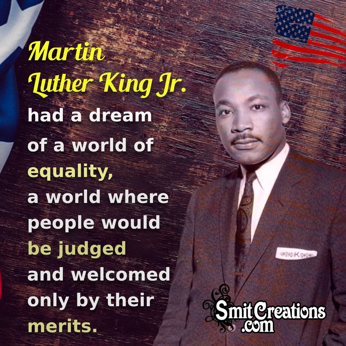 Martin Luther King Jr Day Message