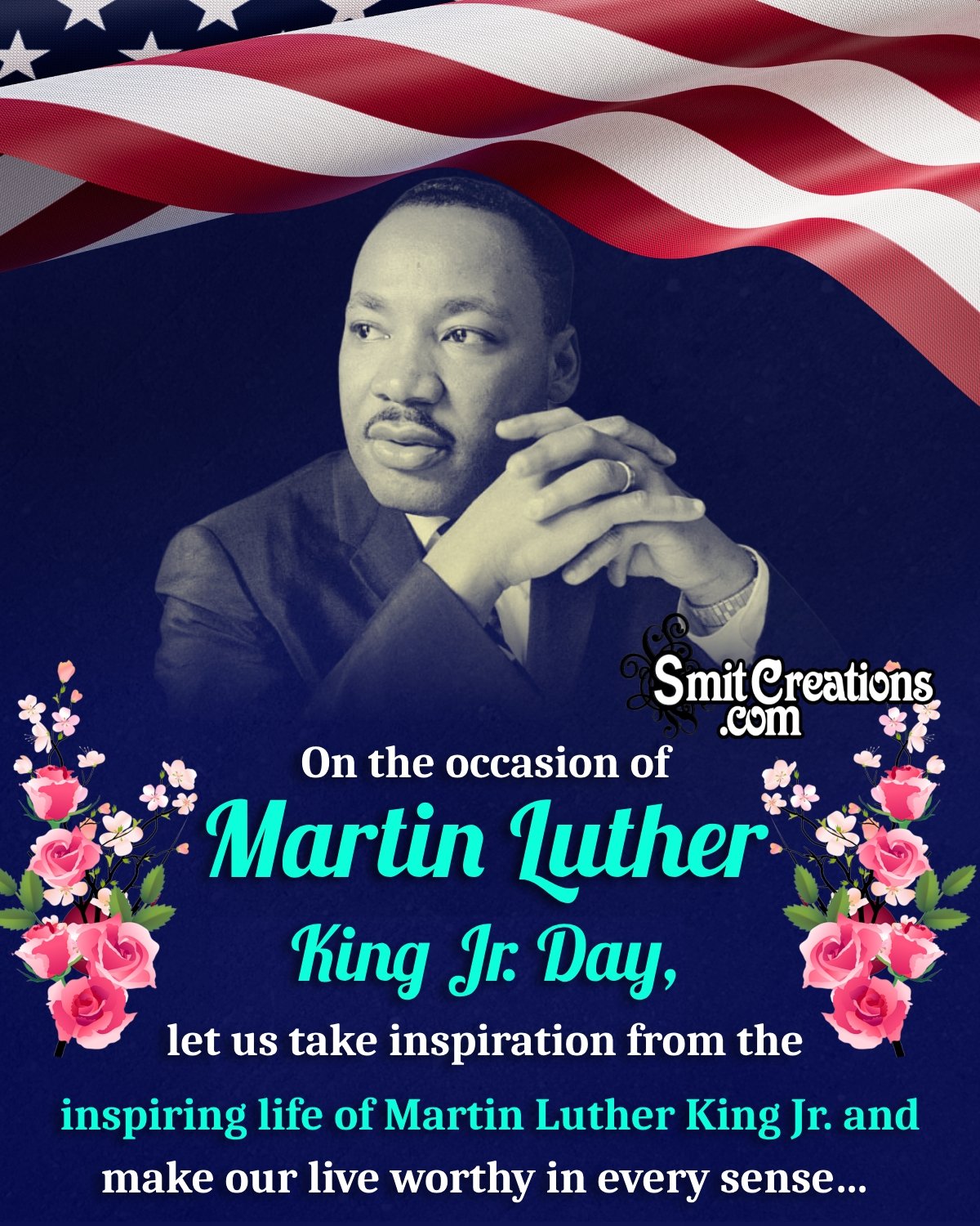 Martin Luther King Jr Day Wish Photo