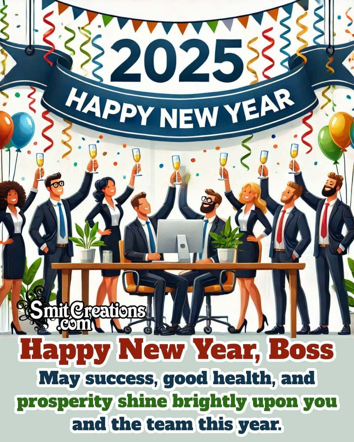 New Year Wishes For Boss