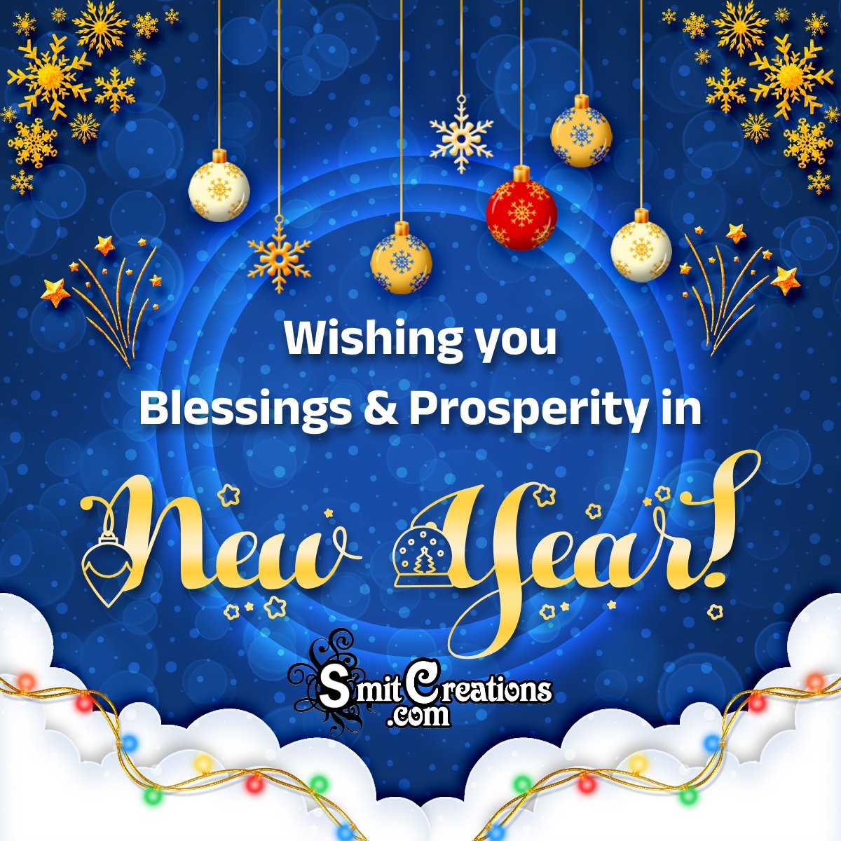 Wishing You Blessings & Prosperity In New Year