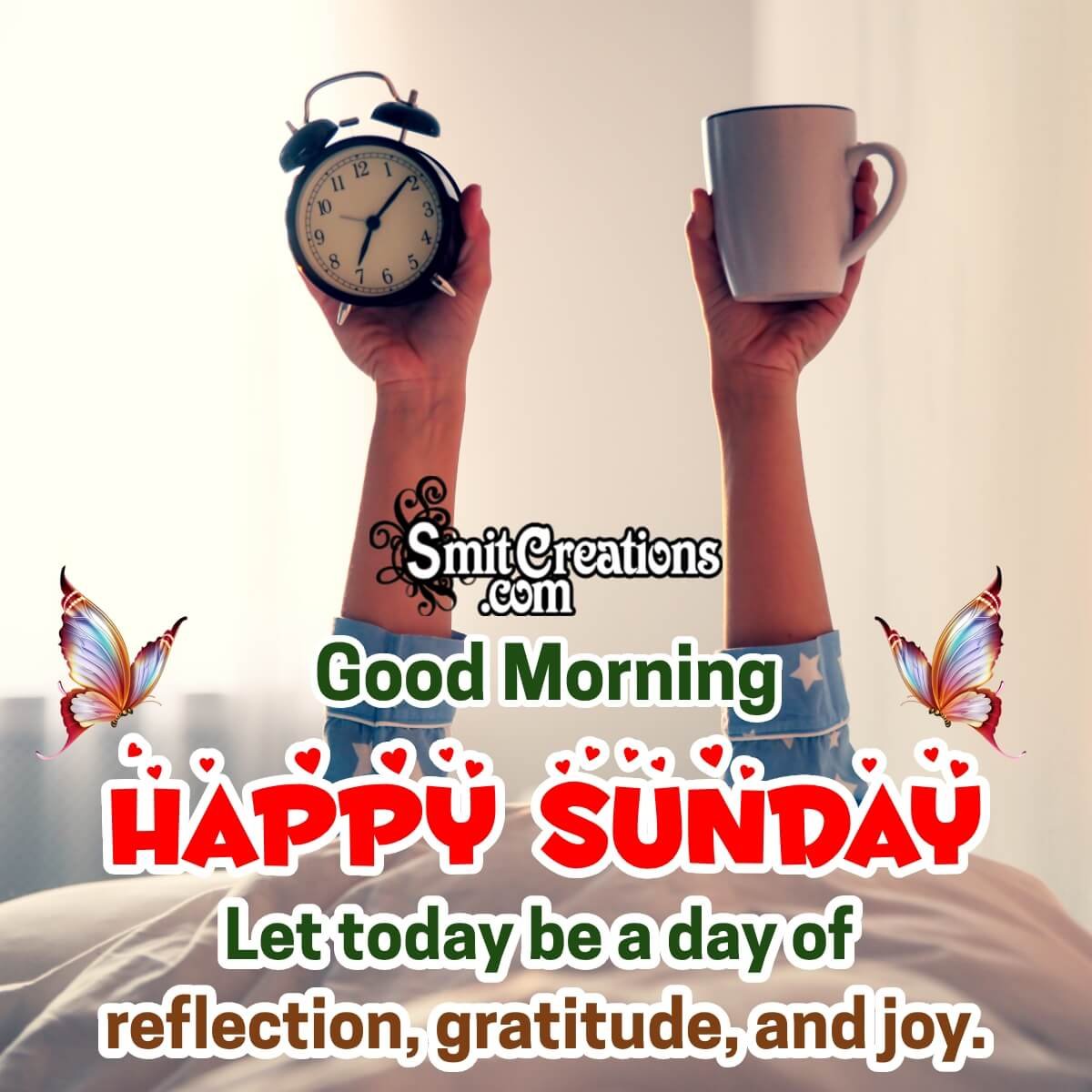 Good Morning Happy Sunday Message