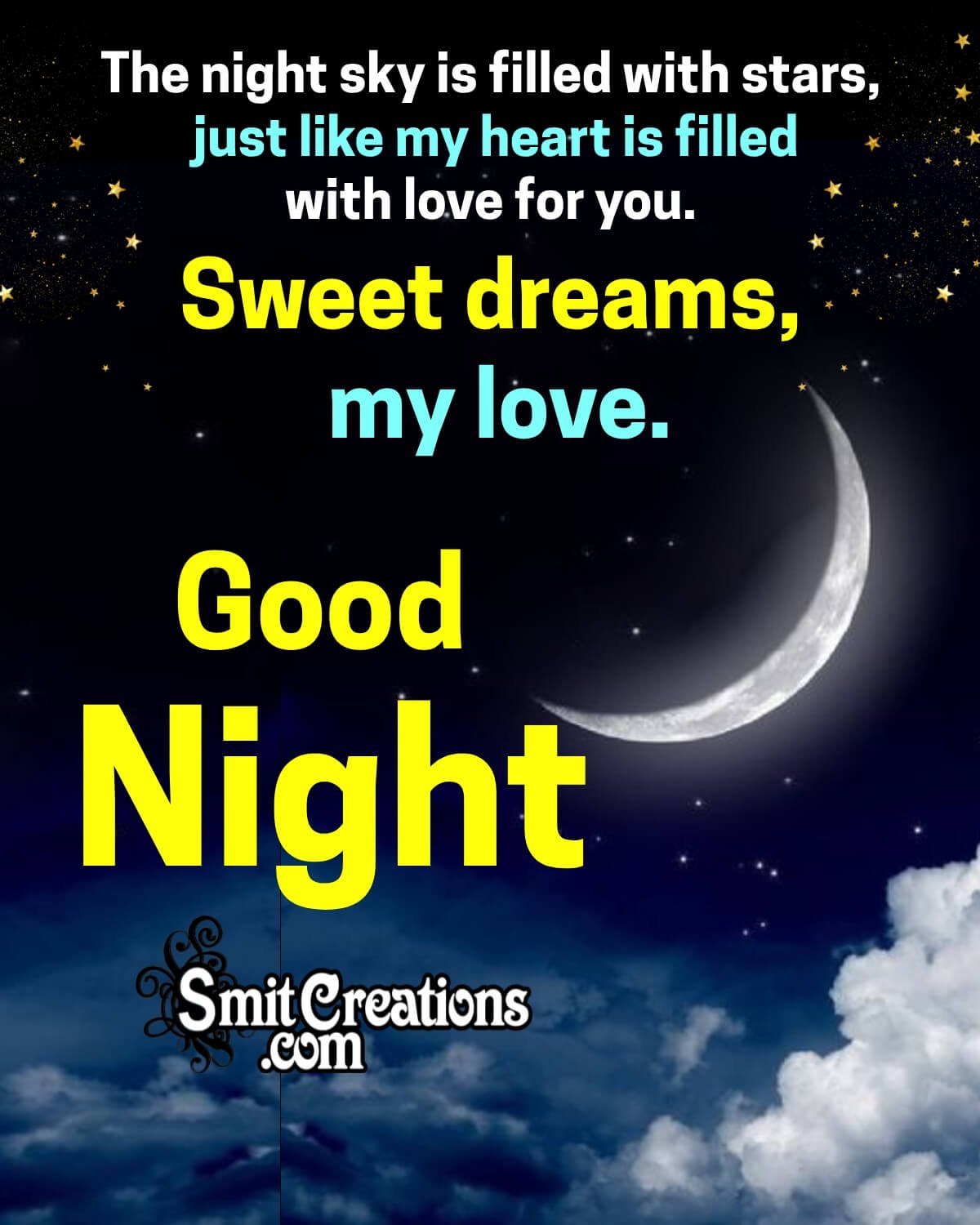 Good Night Wishes For My Love