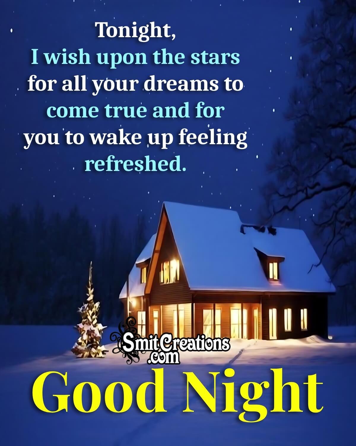 Good Night Wishes Image