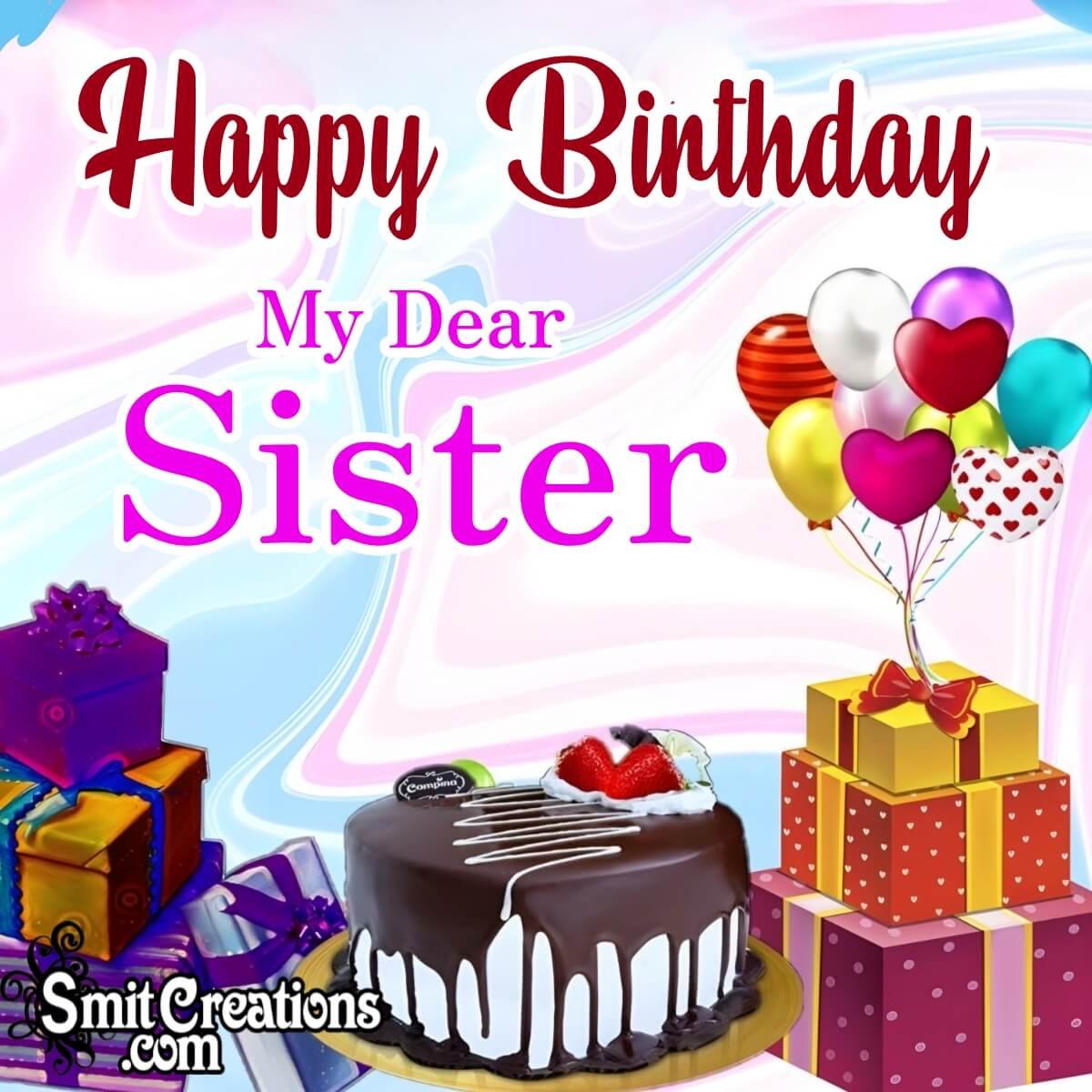 Happy Birthday My Dear Sister