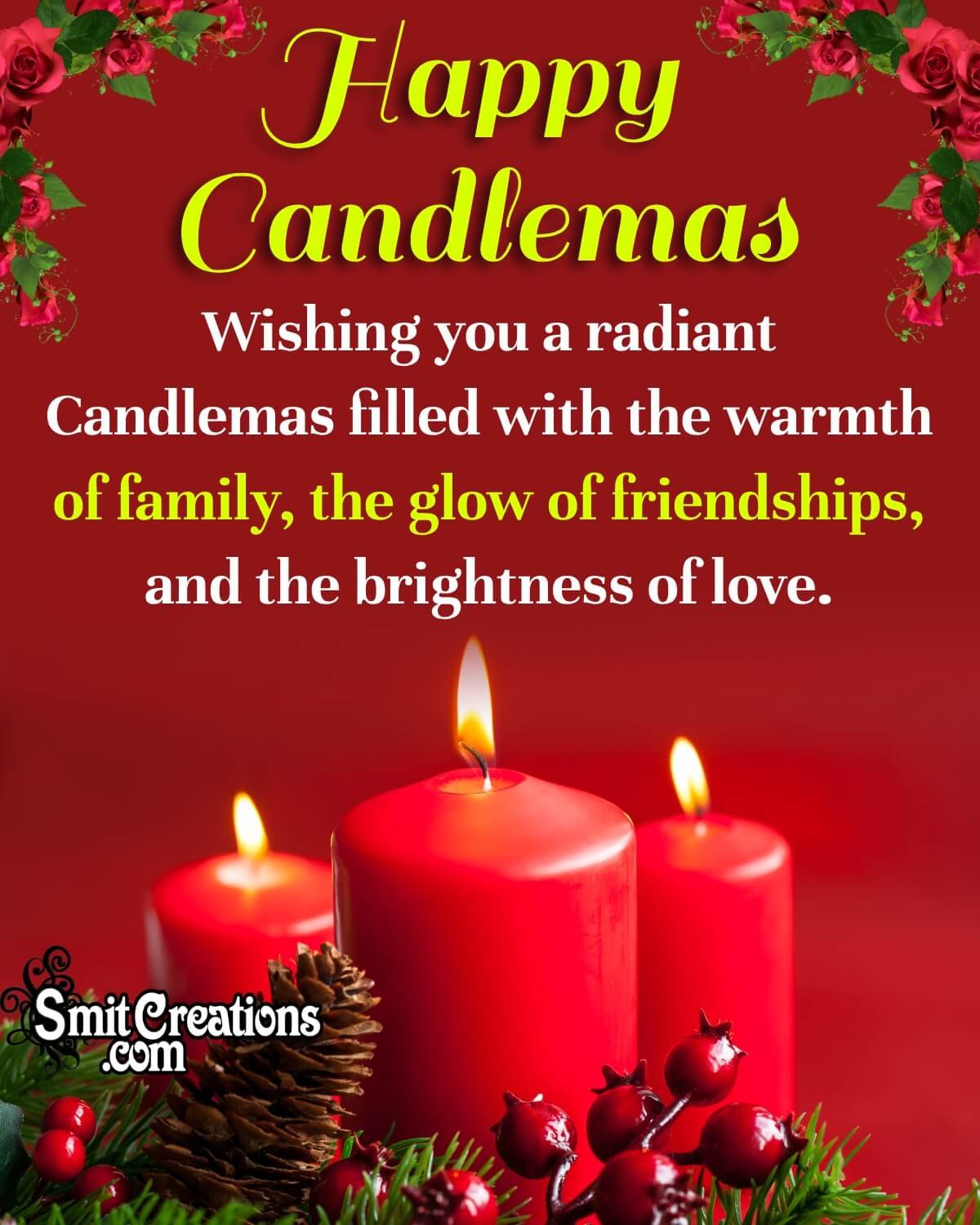 Happy Candlemas Wish