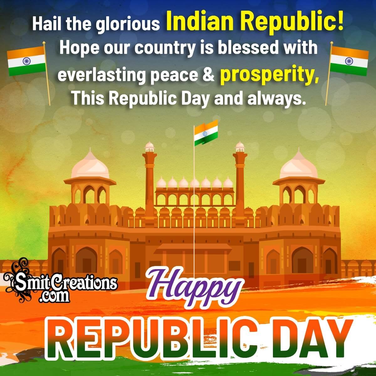 Happy Republic Day Blessings