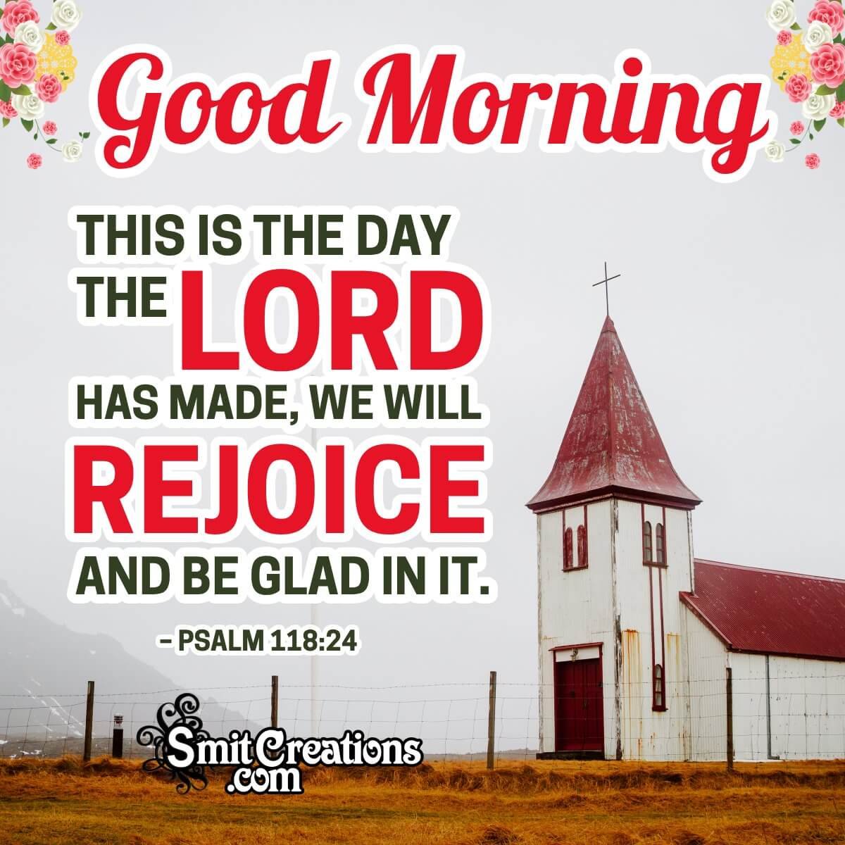 Beautiful Blessings Good Morning Bible Verse Wish Photo
