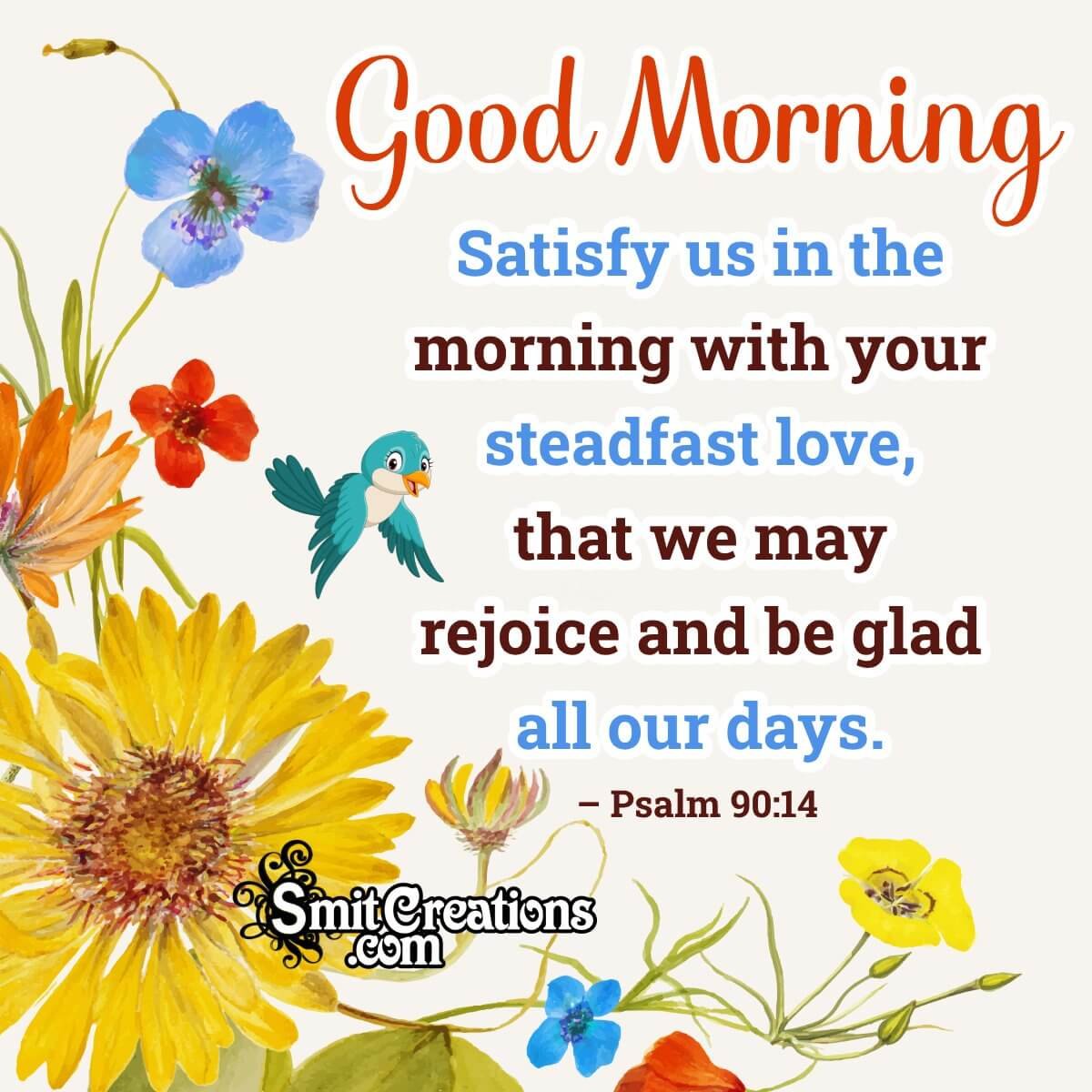 Good Morning Bible Verse Blessing Wish Pic