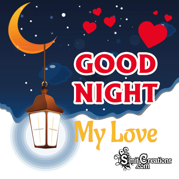 Good Night My Love Gif Image