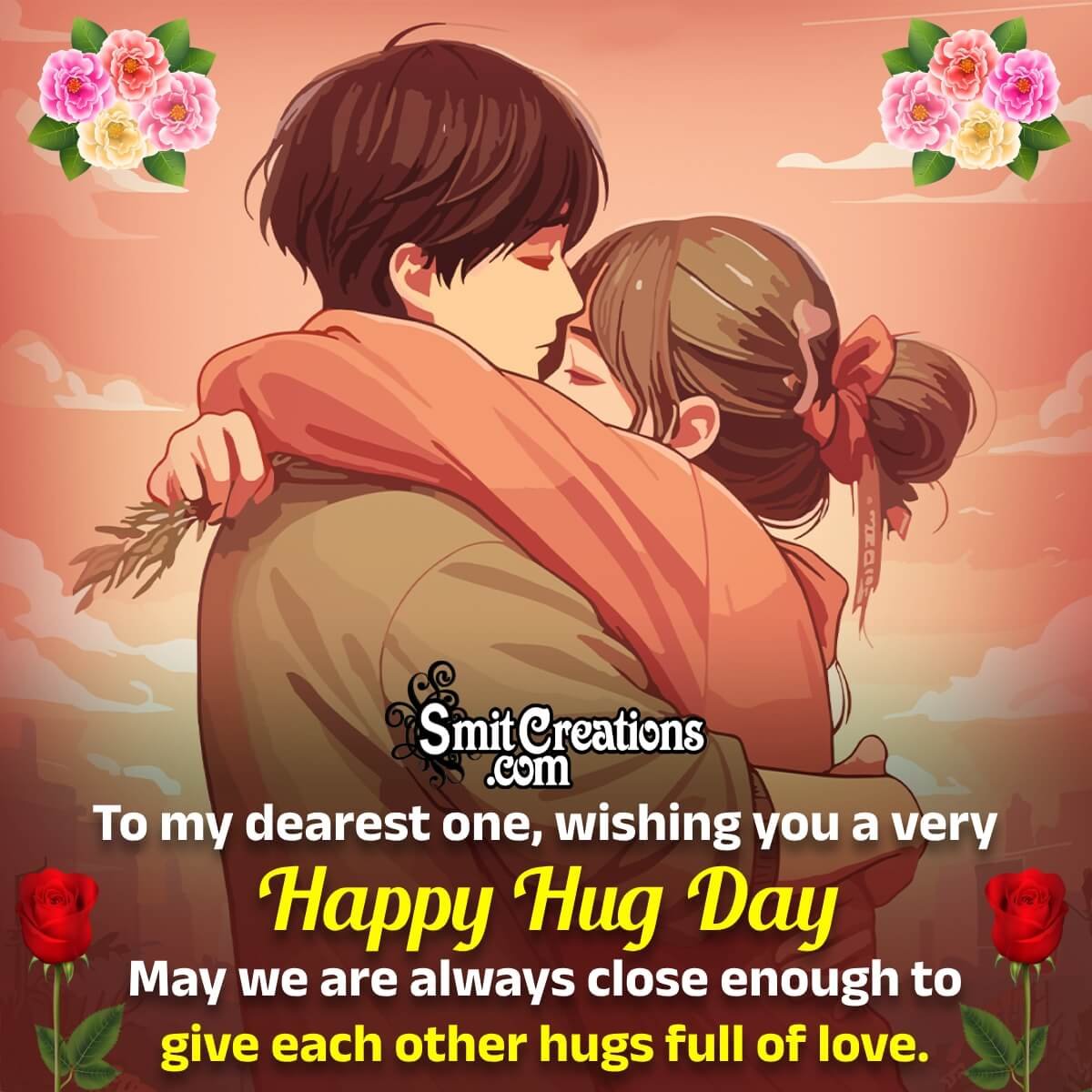 Happy Hug Day Wishes For Love