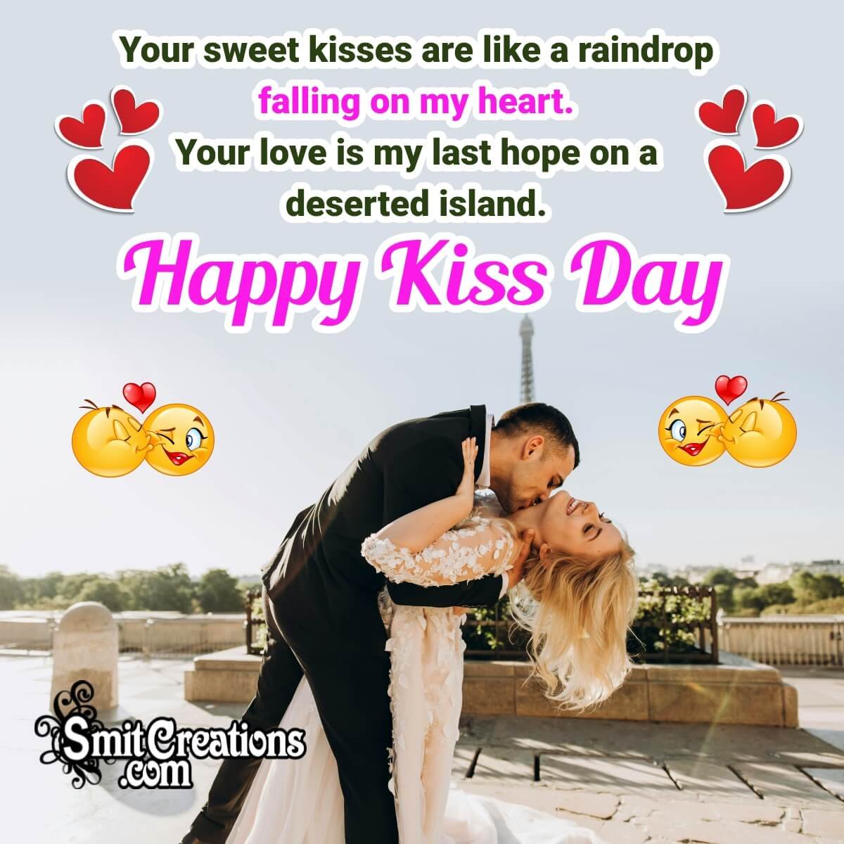 Happy Kiss Day Wishes For Him