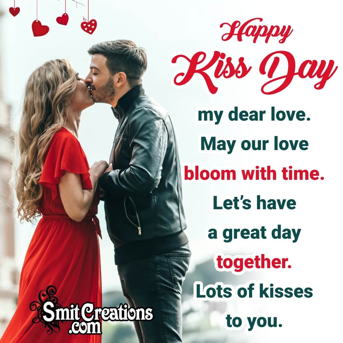 Happy Kiss Day Wishes For My Love