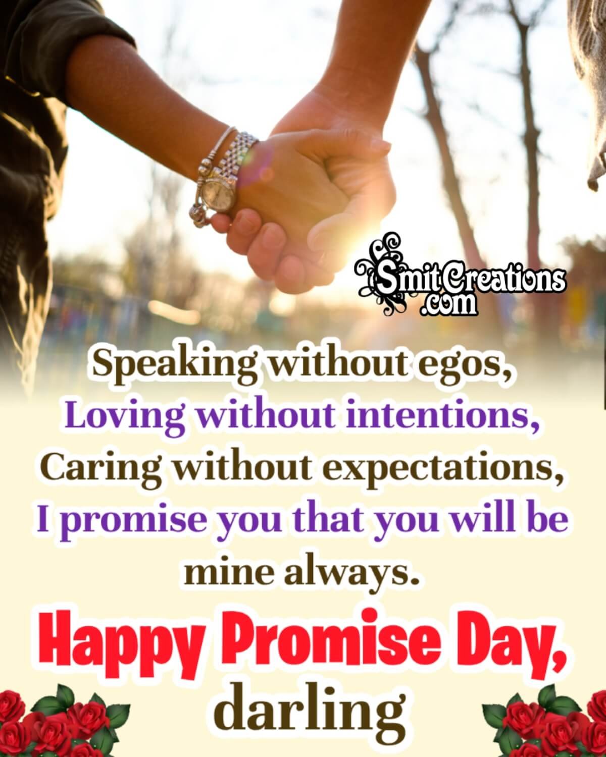 Happy Promise Day Message For Love