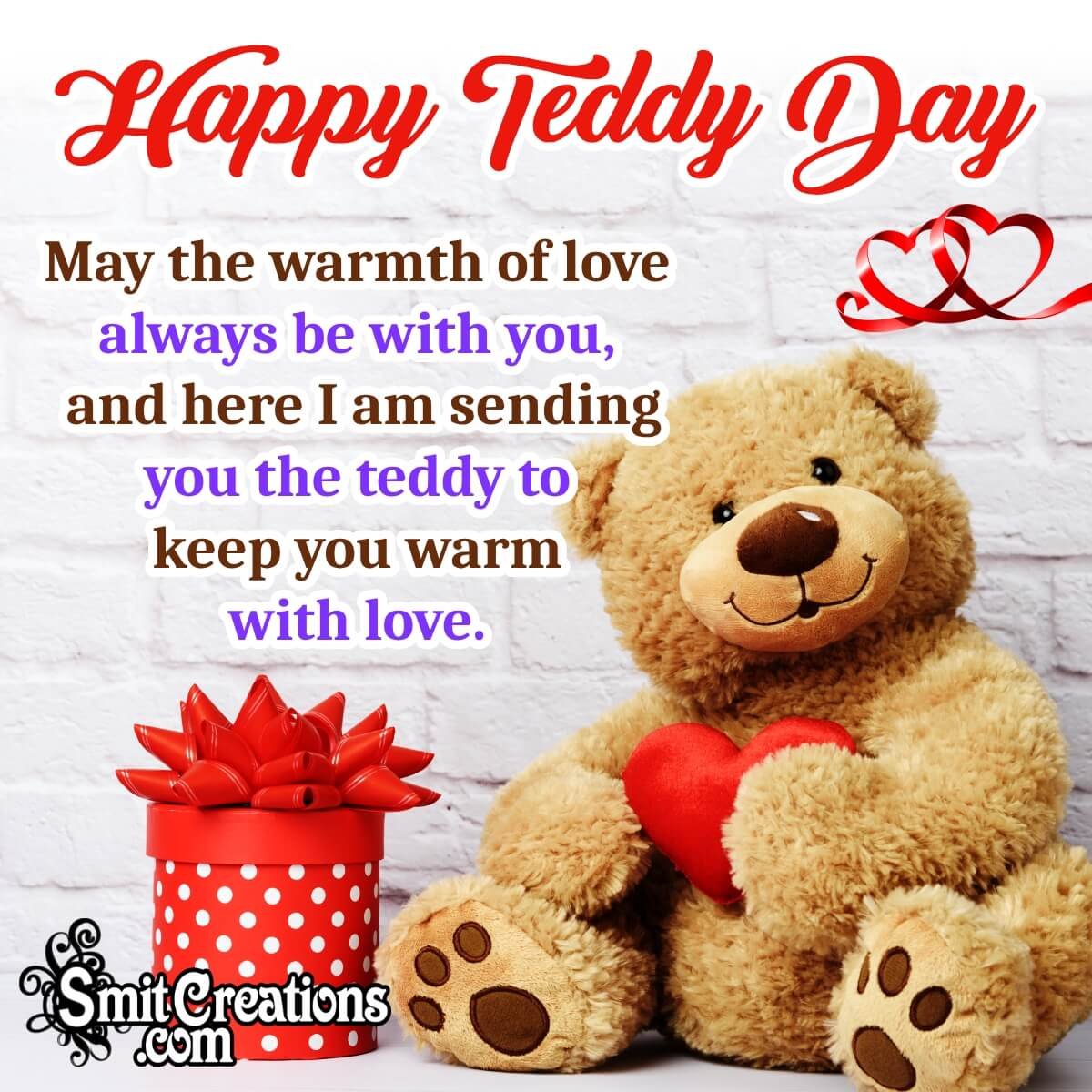 65 Happy Teddy Bear Day Wishes - Smit Creations – Your Daily Dose of Fun.