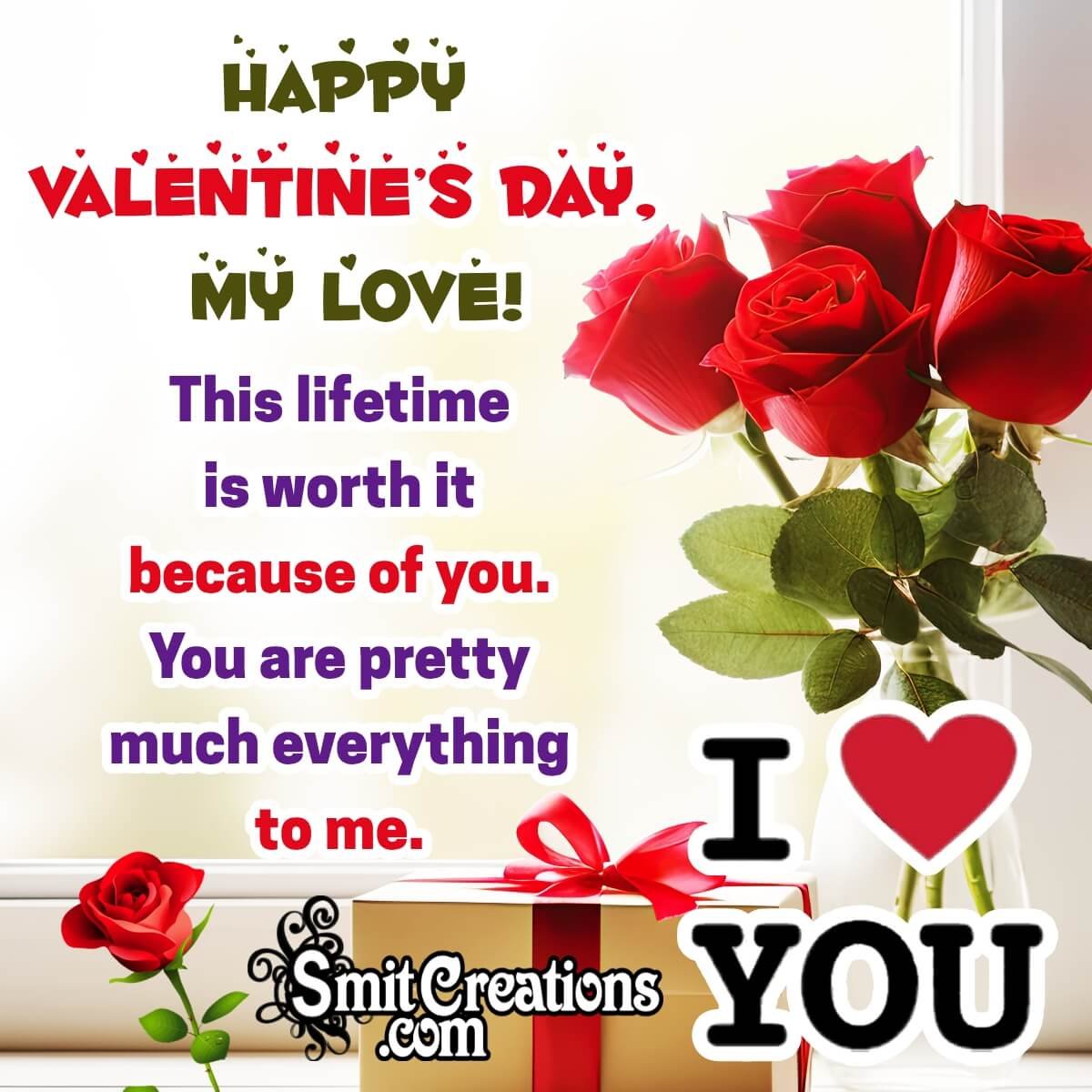Happy Valentine Day My Love