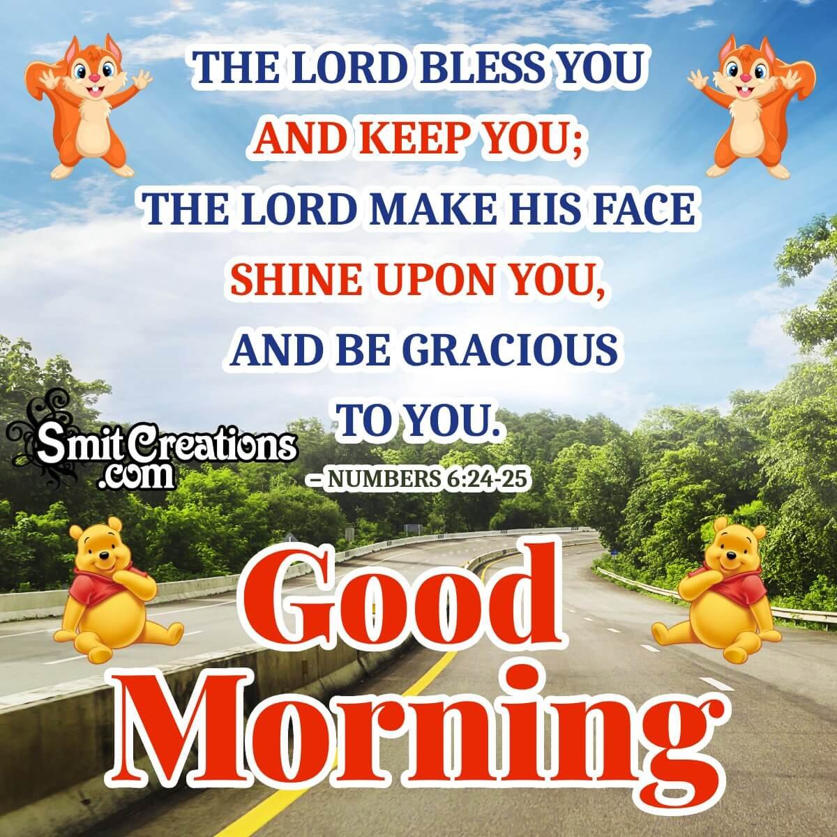 Wonderful Good Morning Bible Verse Greeting Picture