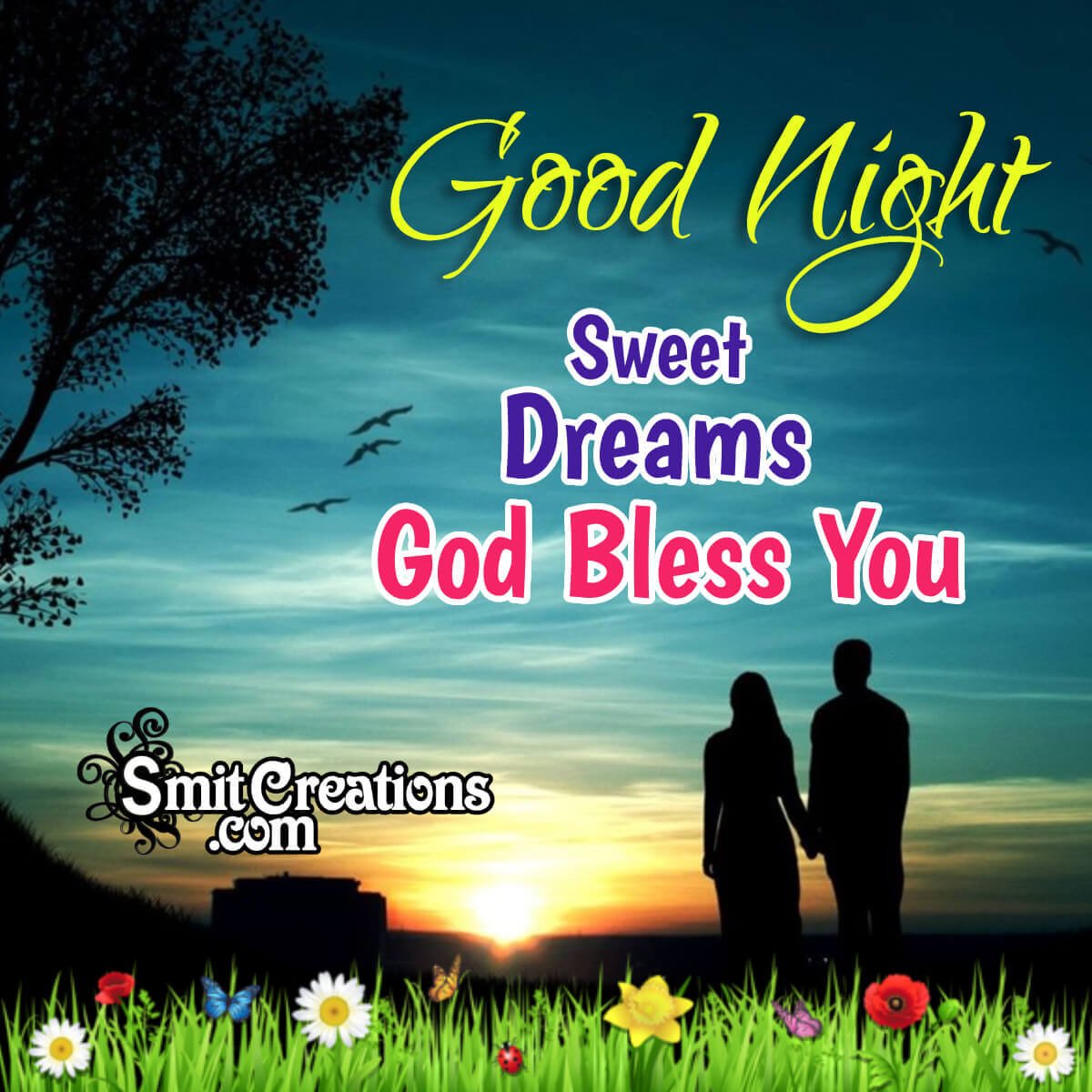 Best Good Night Sweet Dreams God Bless You Image