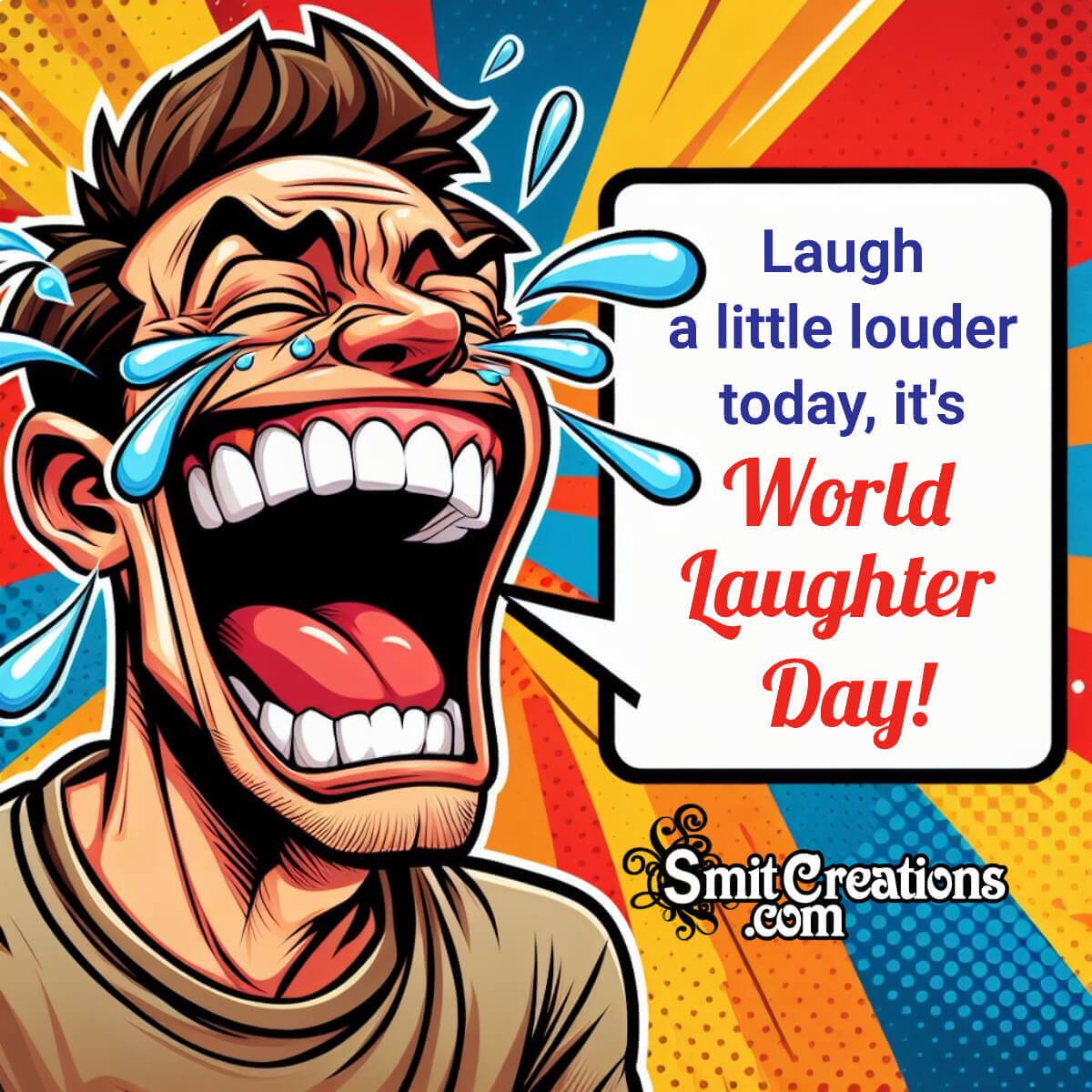 Best World Laughter Day Wishing Pic
