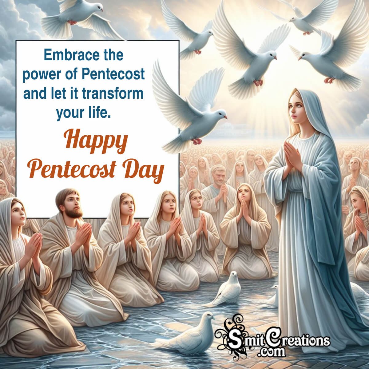 Blessed Pentecost Day Message Image