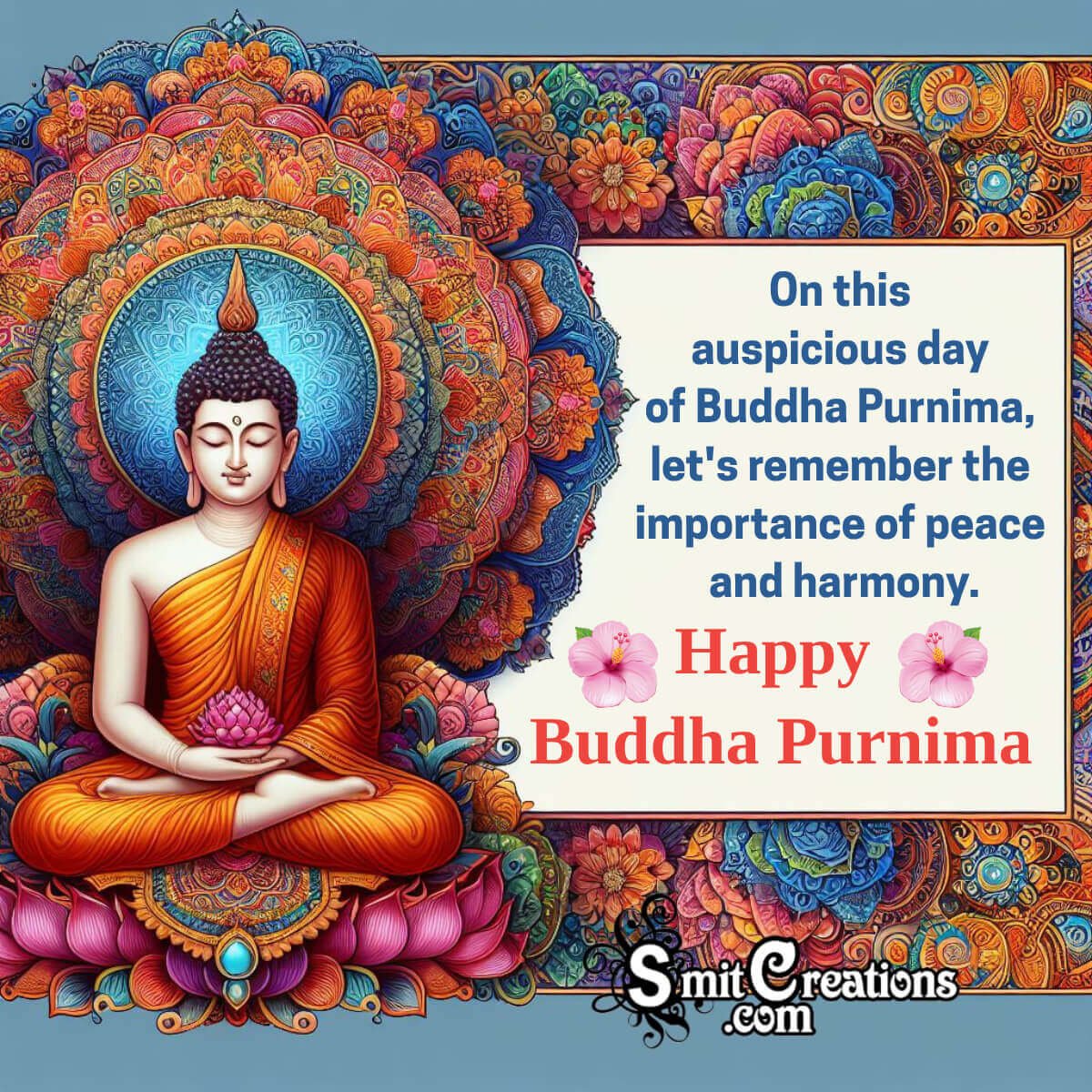 Buddha Purnima Greeting Pic
