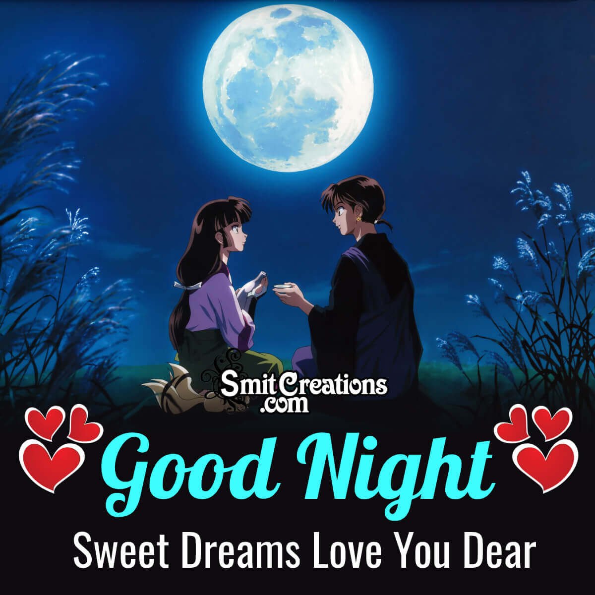 Good Night Sweet Dreams Love You Dear Photo