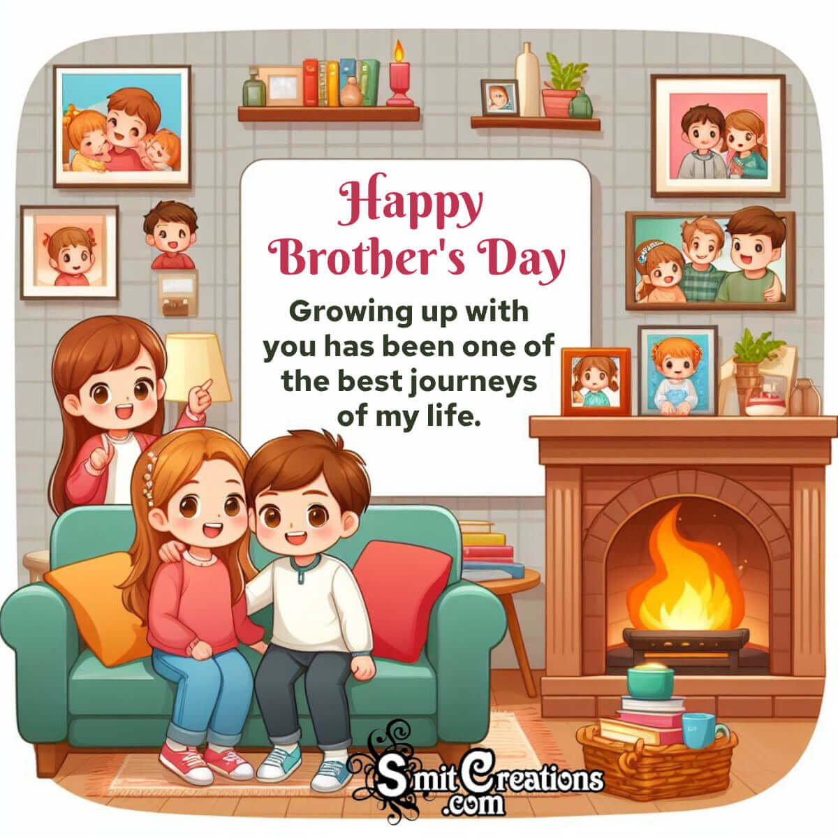 Happy Brothers Day Greeting Pic