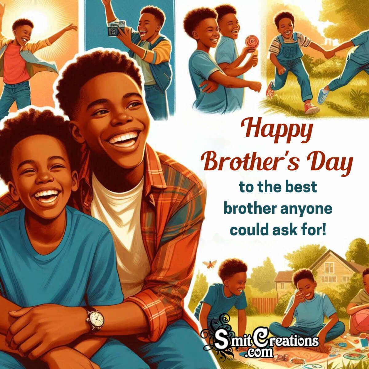 Happy Brothers Day Wish Pic