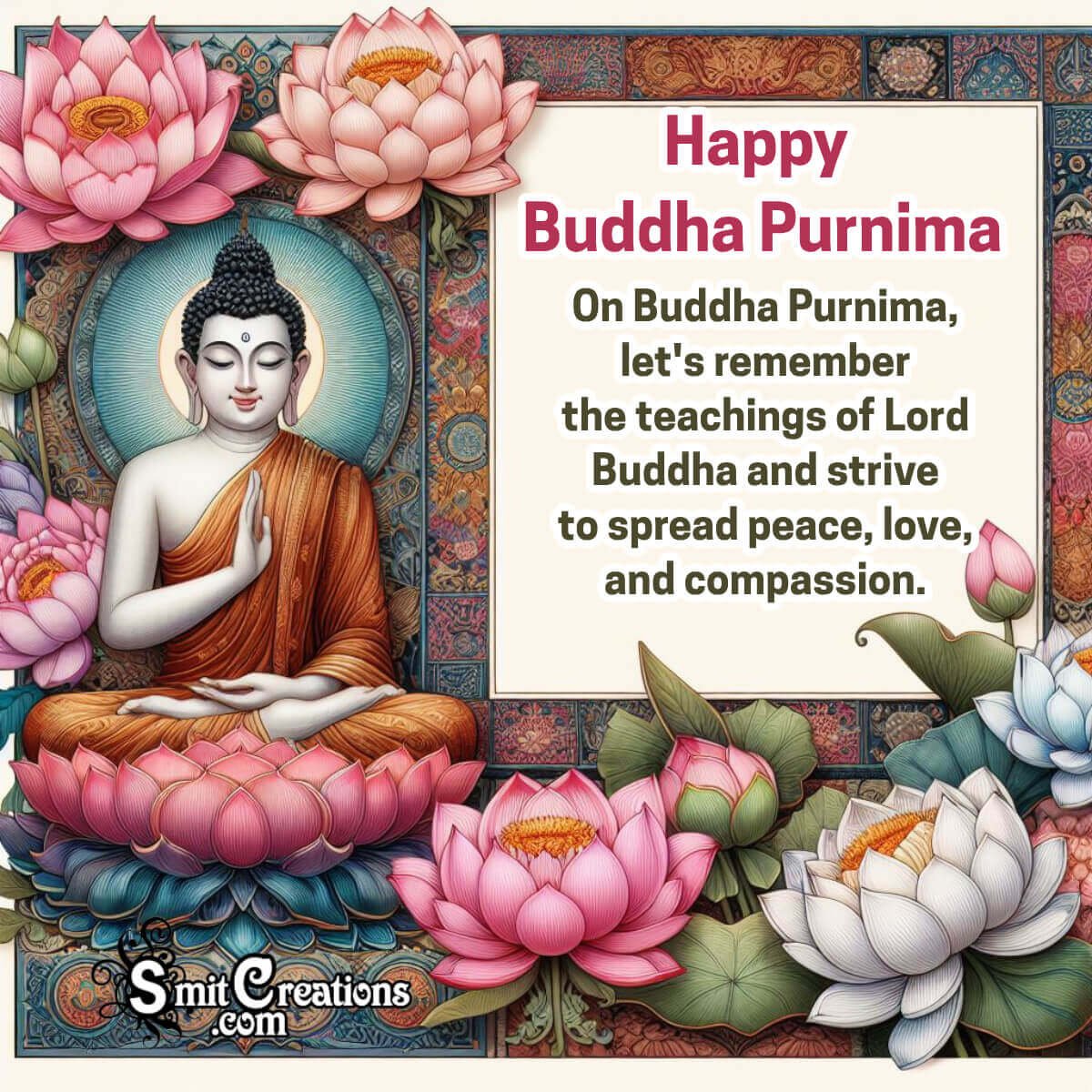 Happy Buddha Purnima Message Picture