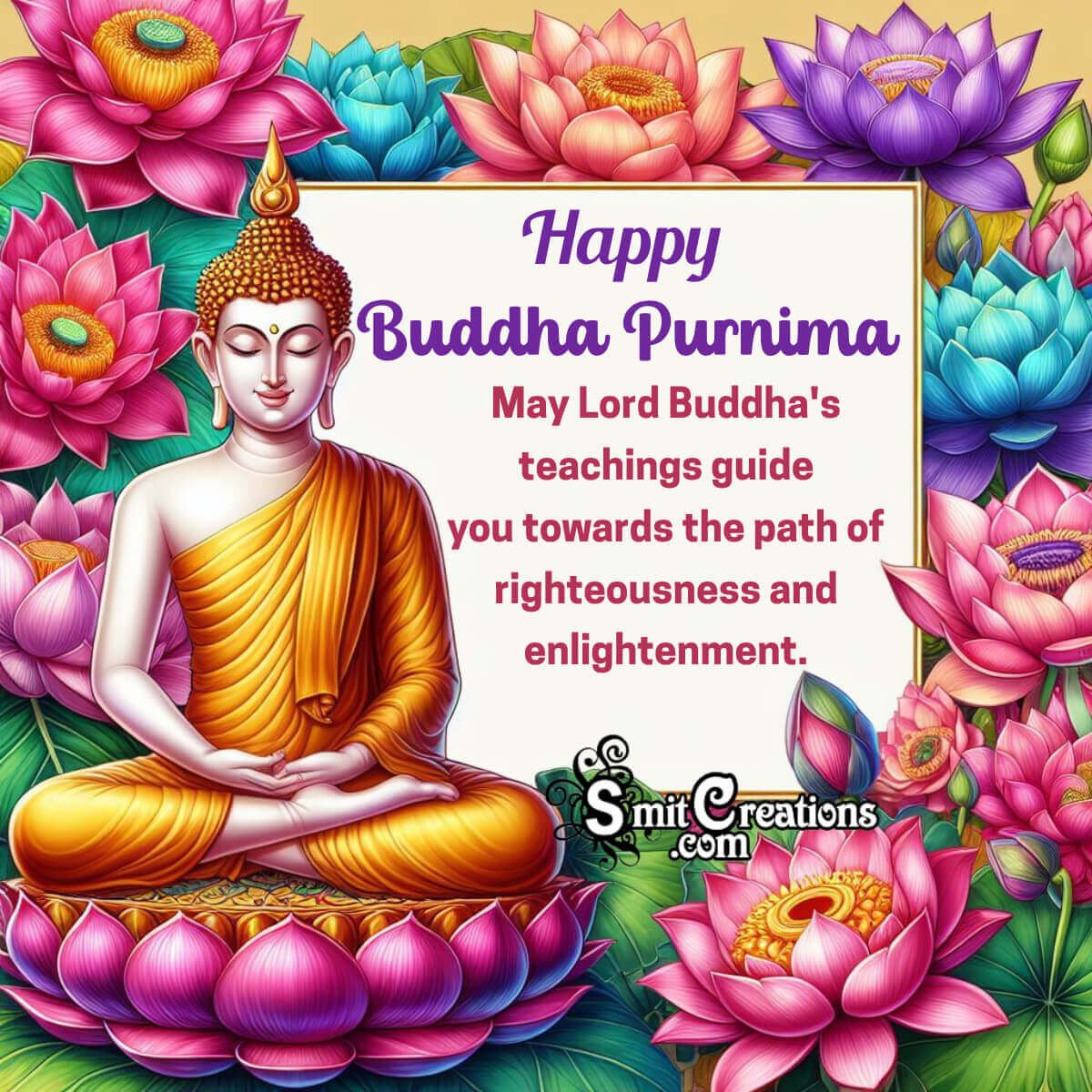 Happy Buddha Purnima Status Photo