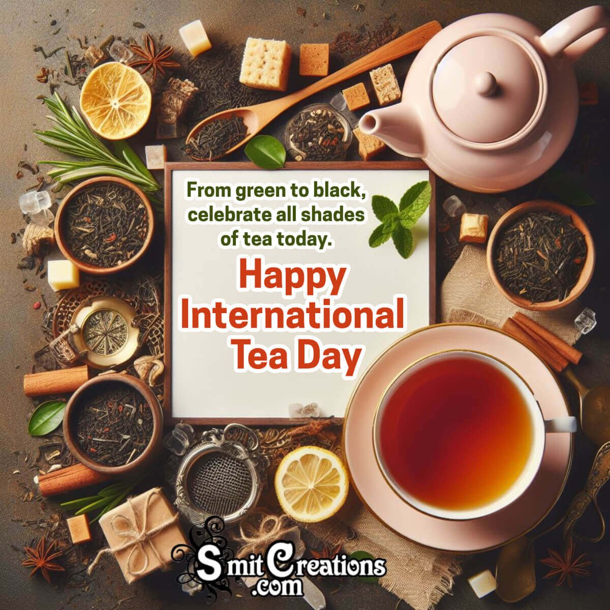 Happy International Tea Day Status Picture