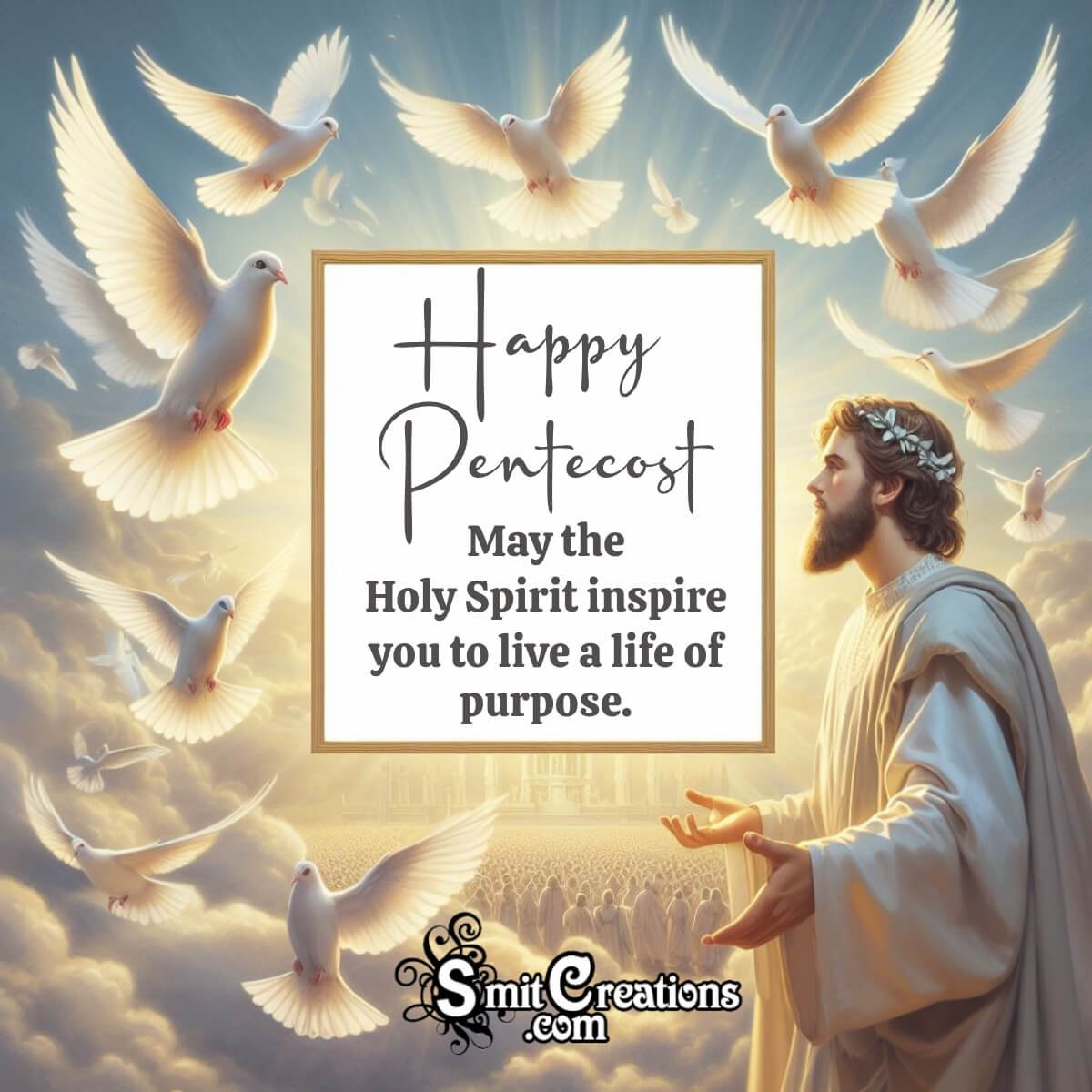 Happy Pentecost Day Message Photo