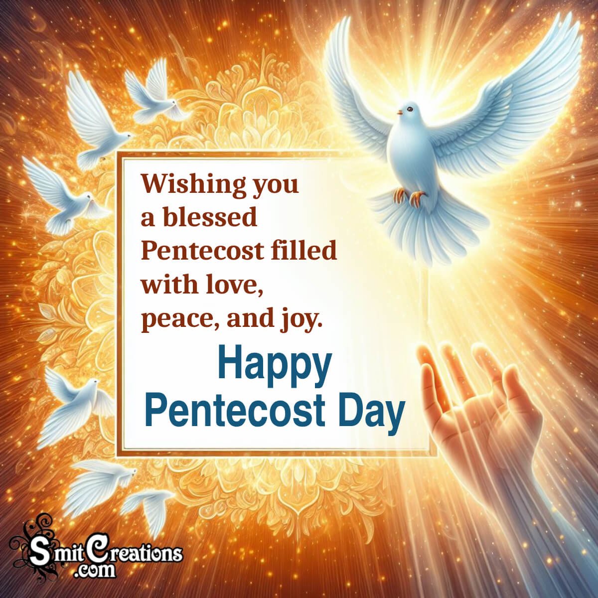 Happy Pentecost Day Wishing Picture