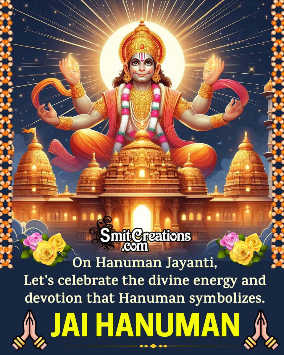 Wonderful Hanuman Jayanti Wish Photo