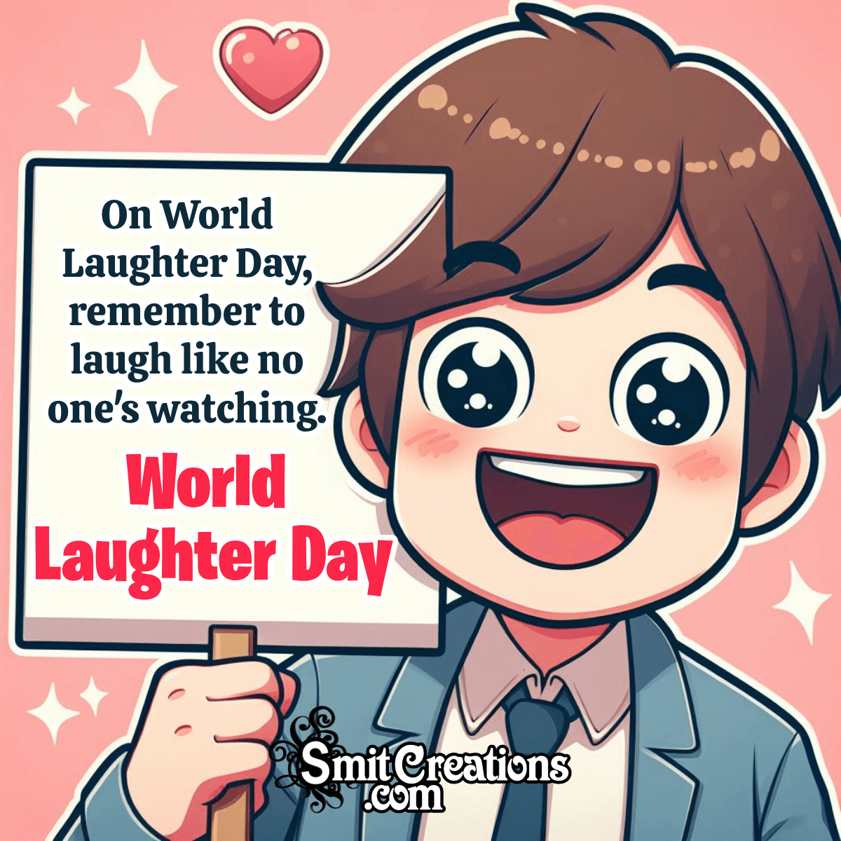 World Laughter Day Message Pic