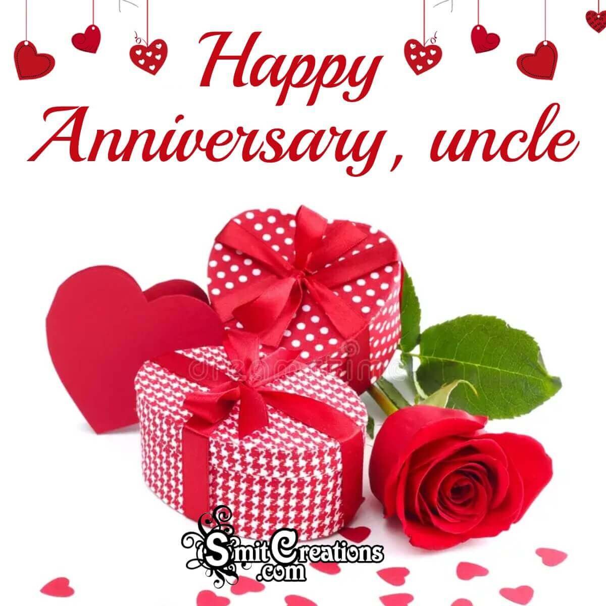 Happy Anniversary Wishing Photo For Uncle