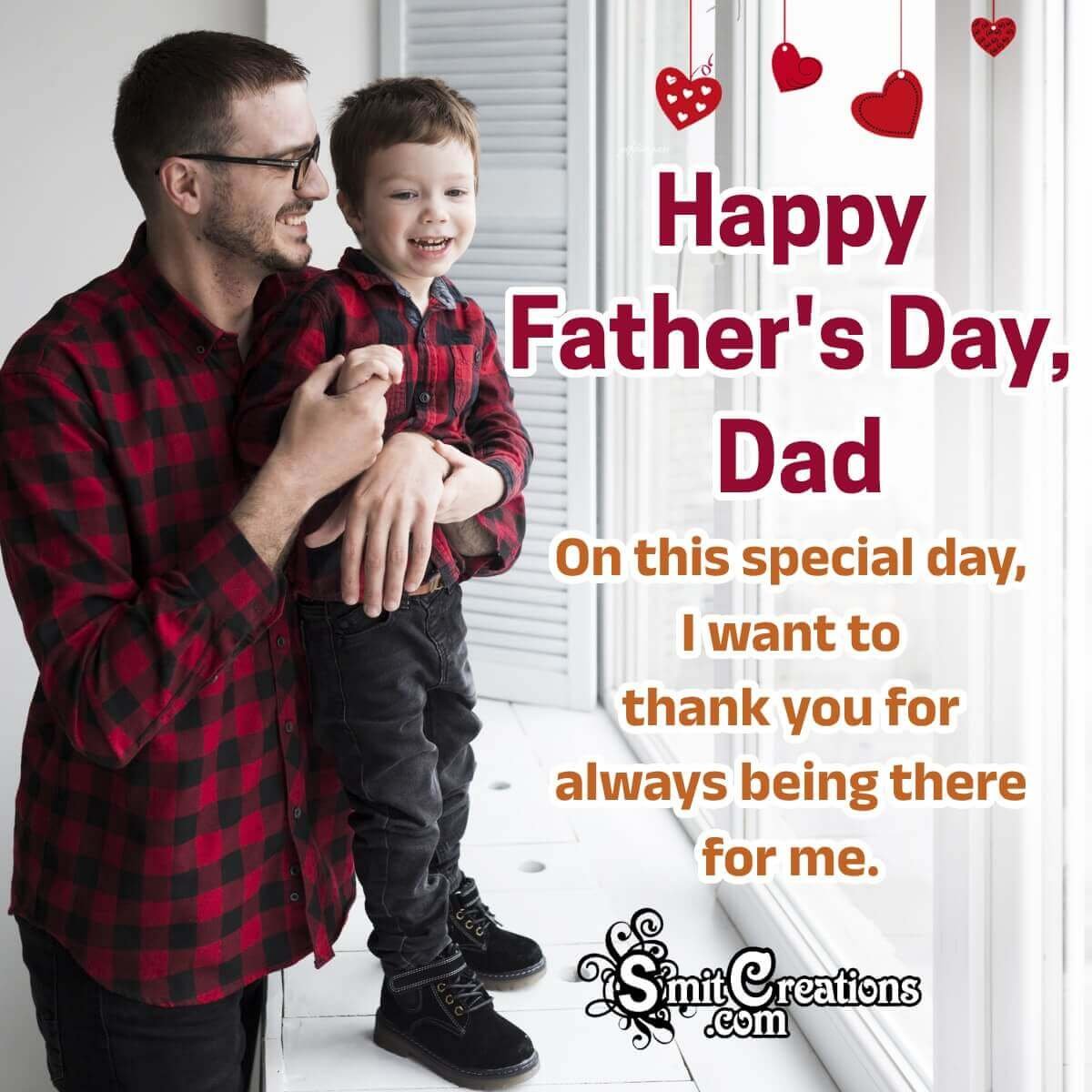 Happy Father’s Day Greeting Photo