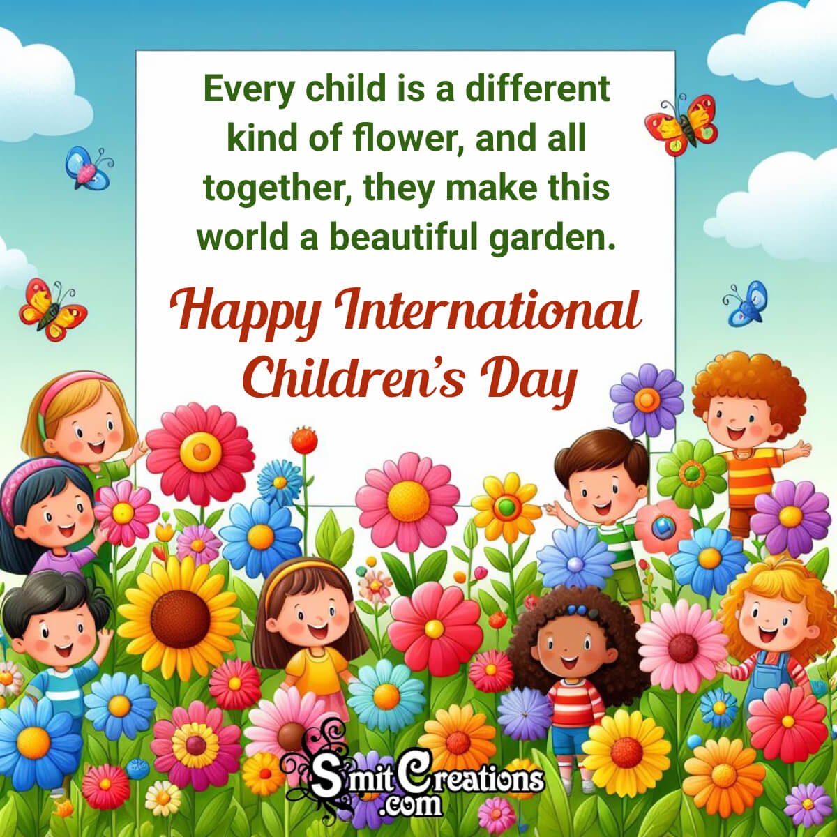 Happy International Children’s Day Wish Picture