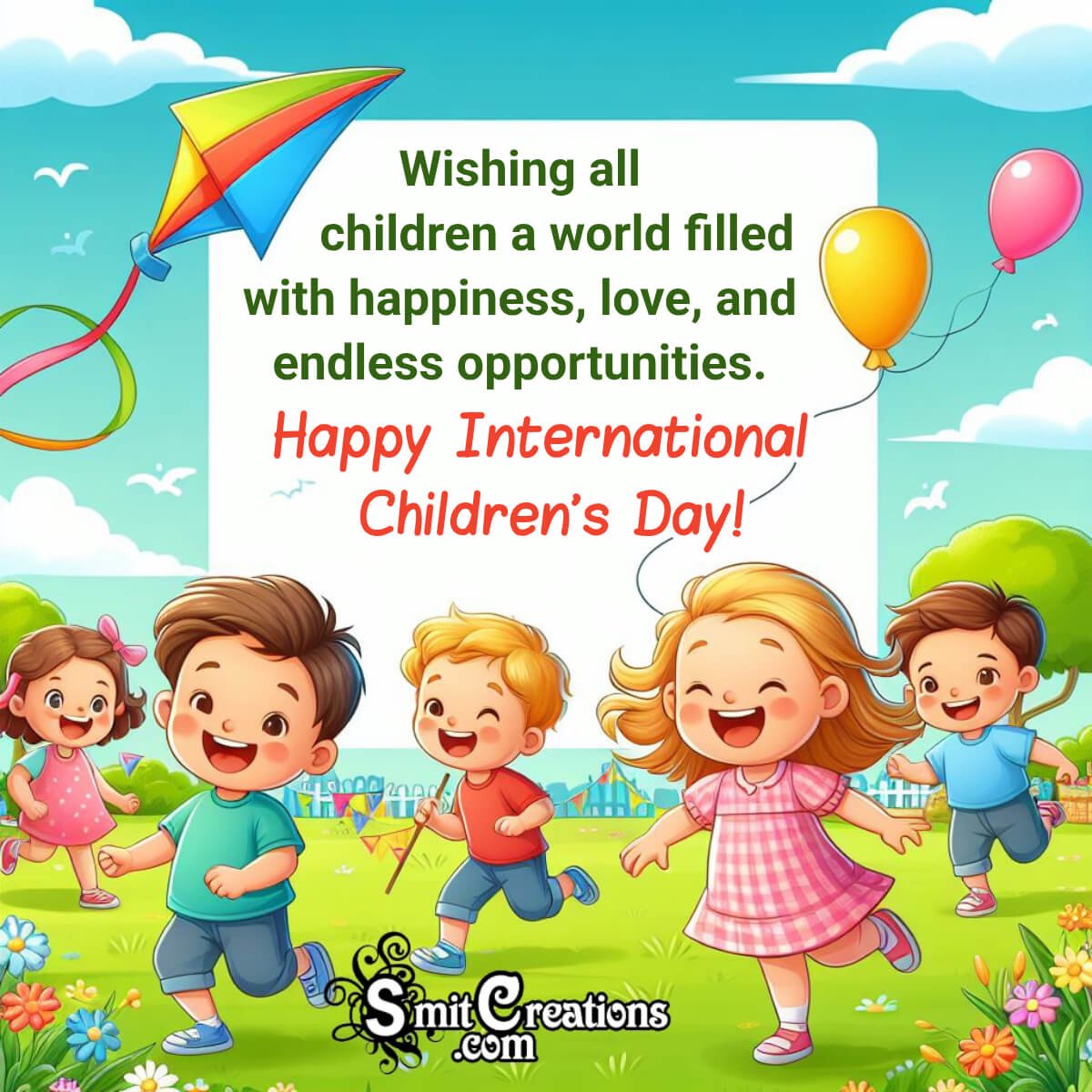 International Children’s Day Message Picture