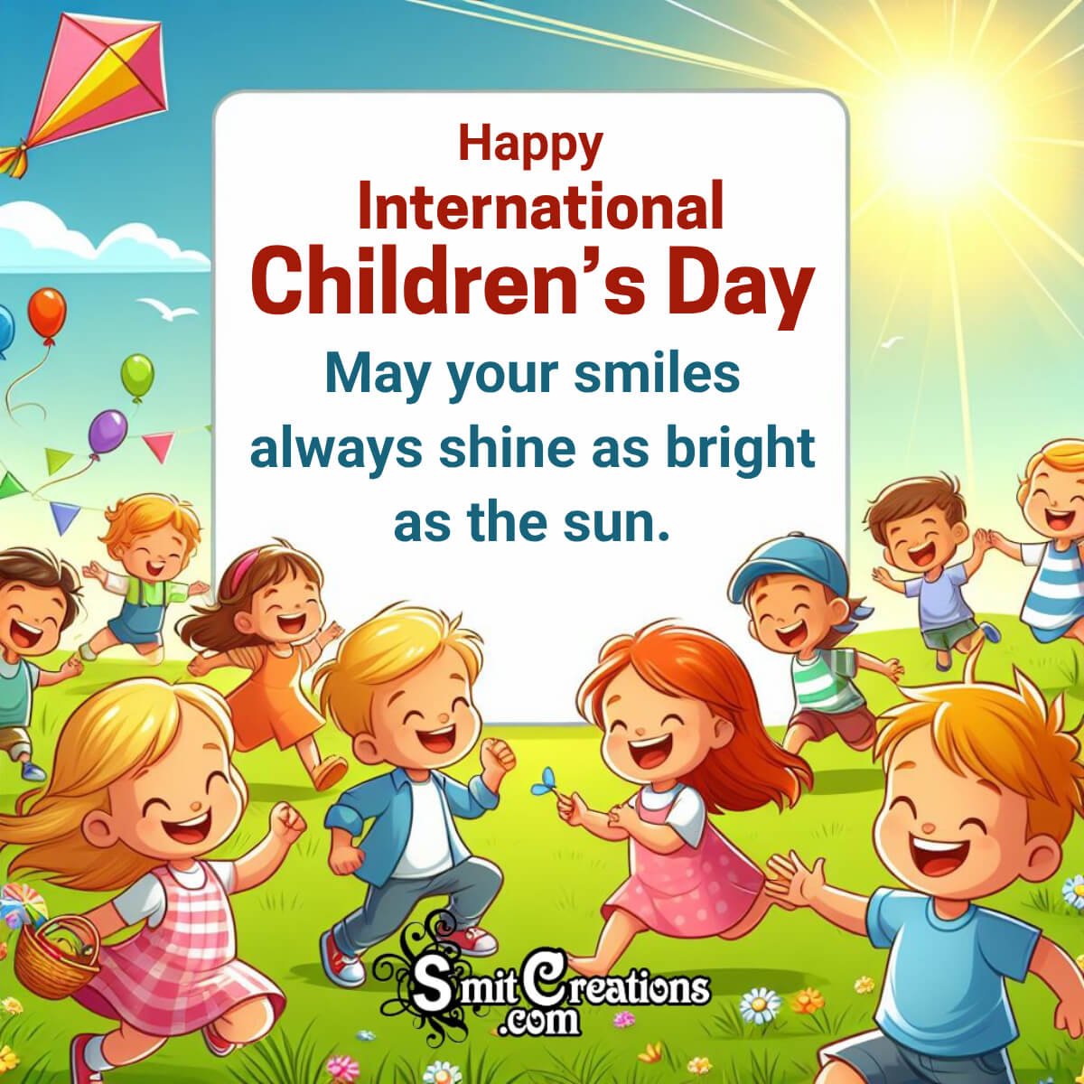 International Children’s Day Wish Photo