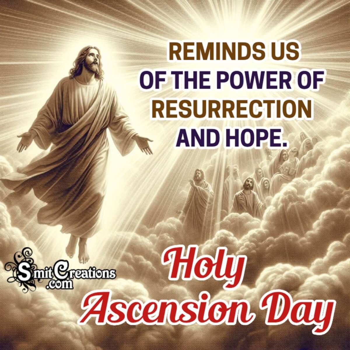 Wonderful Holy Ascension Day Message Pic